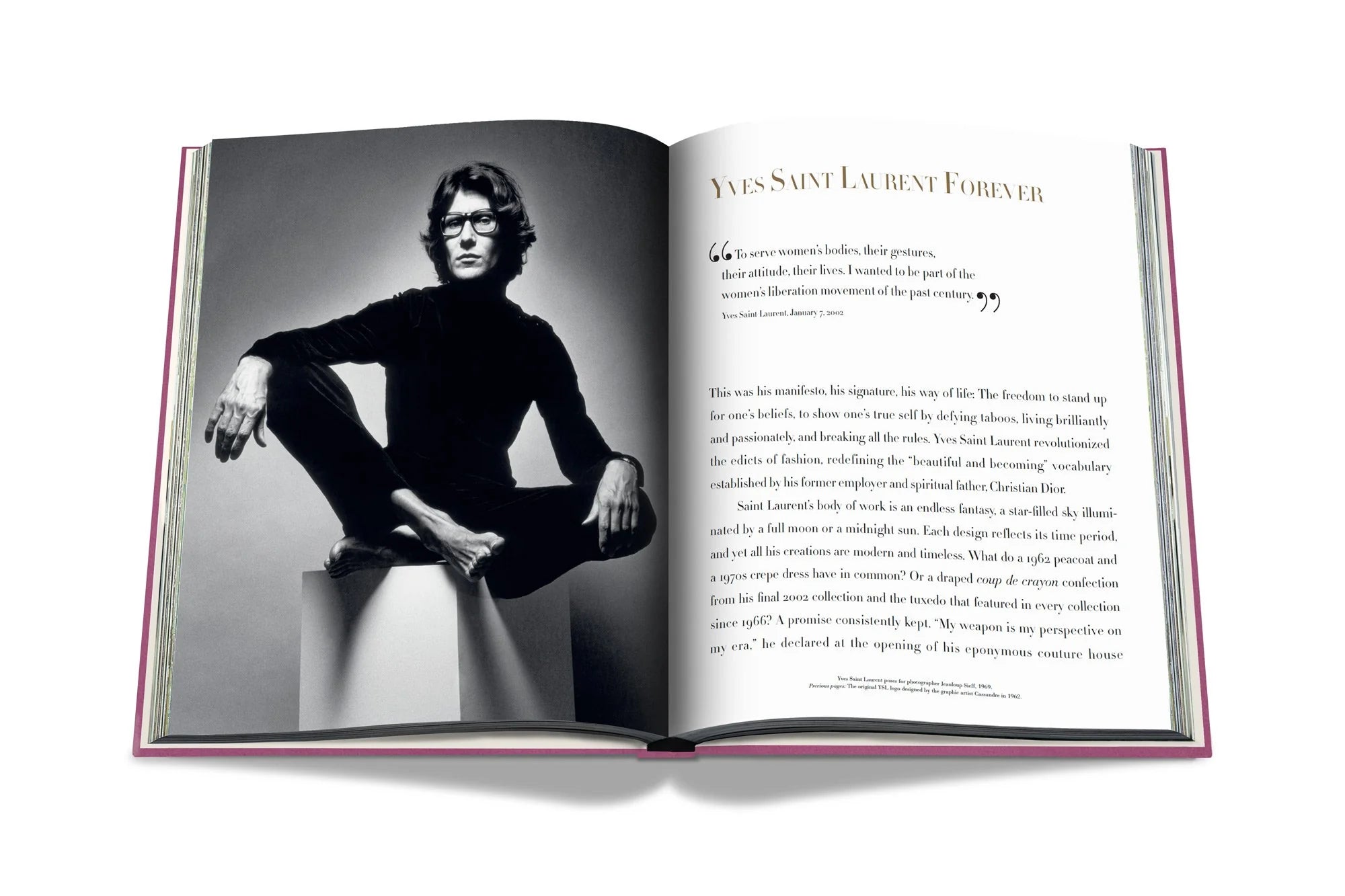 ASSOULINE Yves Saint-Laurent: The Impossible Collection by Laurence Benaïm