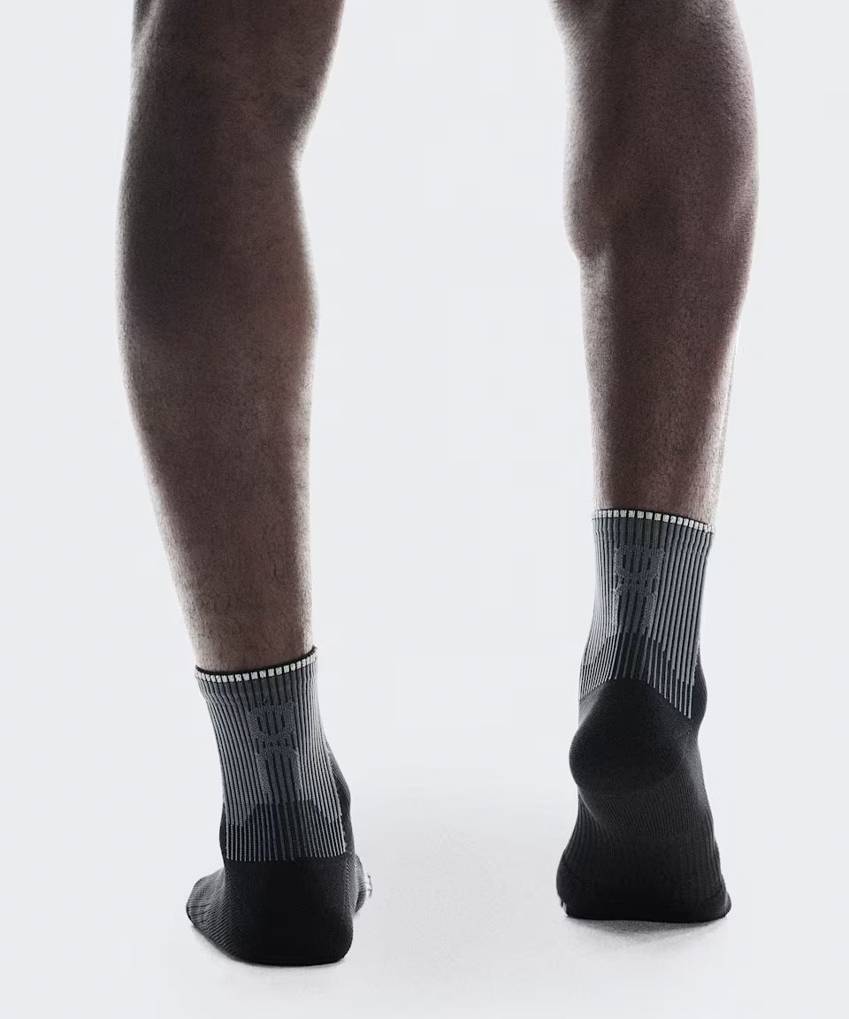 Performance Run Sock Mid 1 – Black | Eclipse