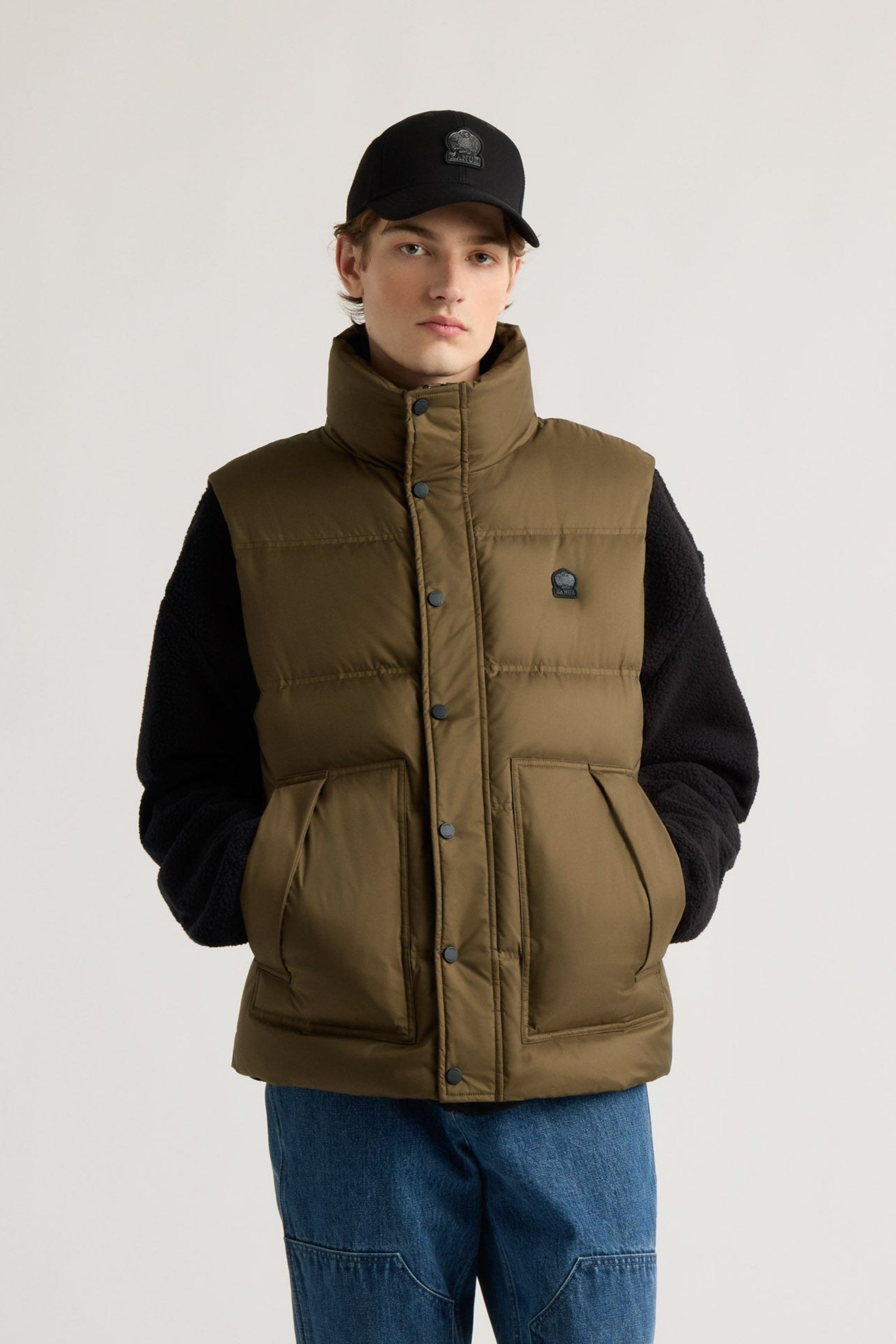Kanuk Men's Beaumont Down Puffer Vest – Bark
