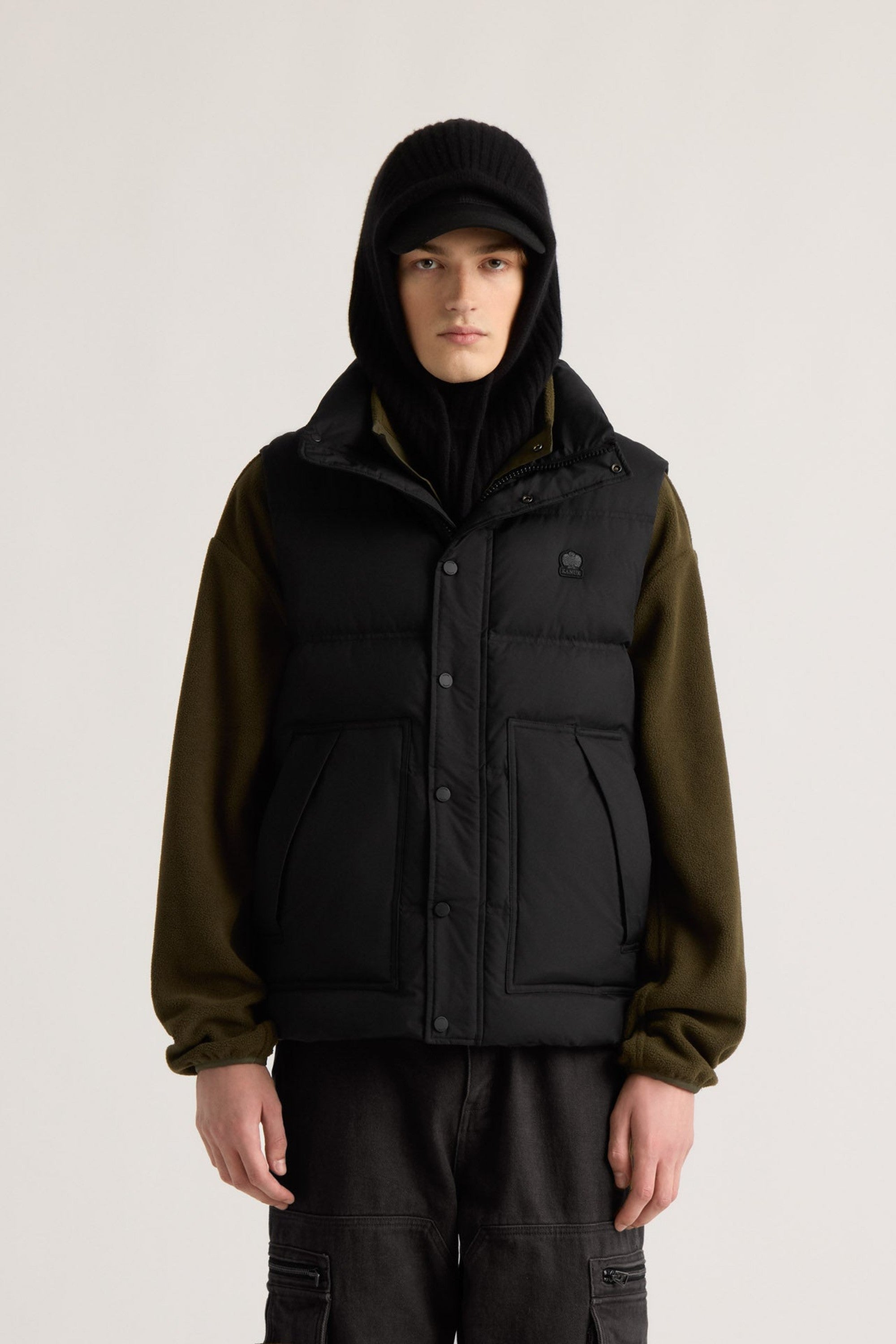 Kanuk Men's Beaumont Down Puffer Vest – Black