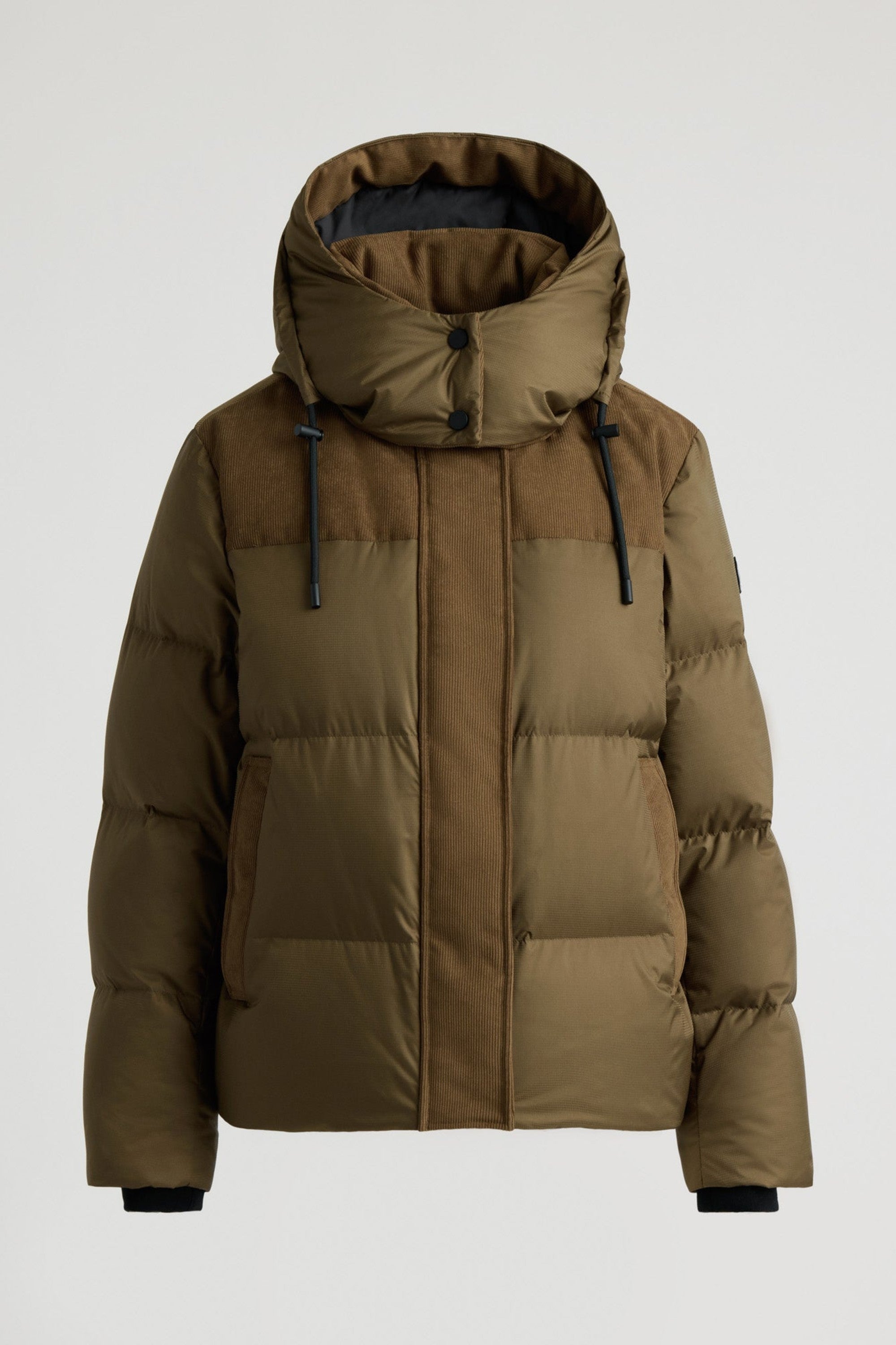 Kanuk Women's Bellevue Mixed-Media Puffer – Bark