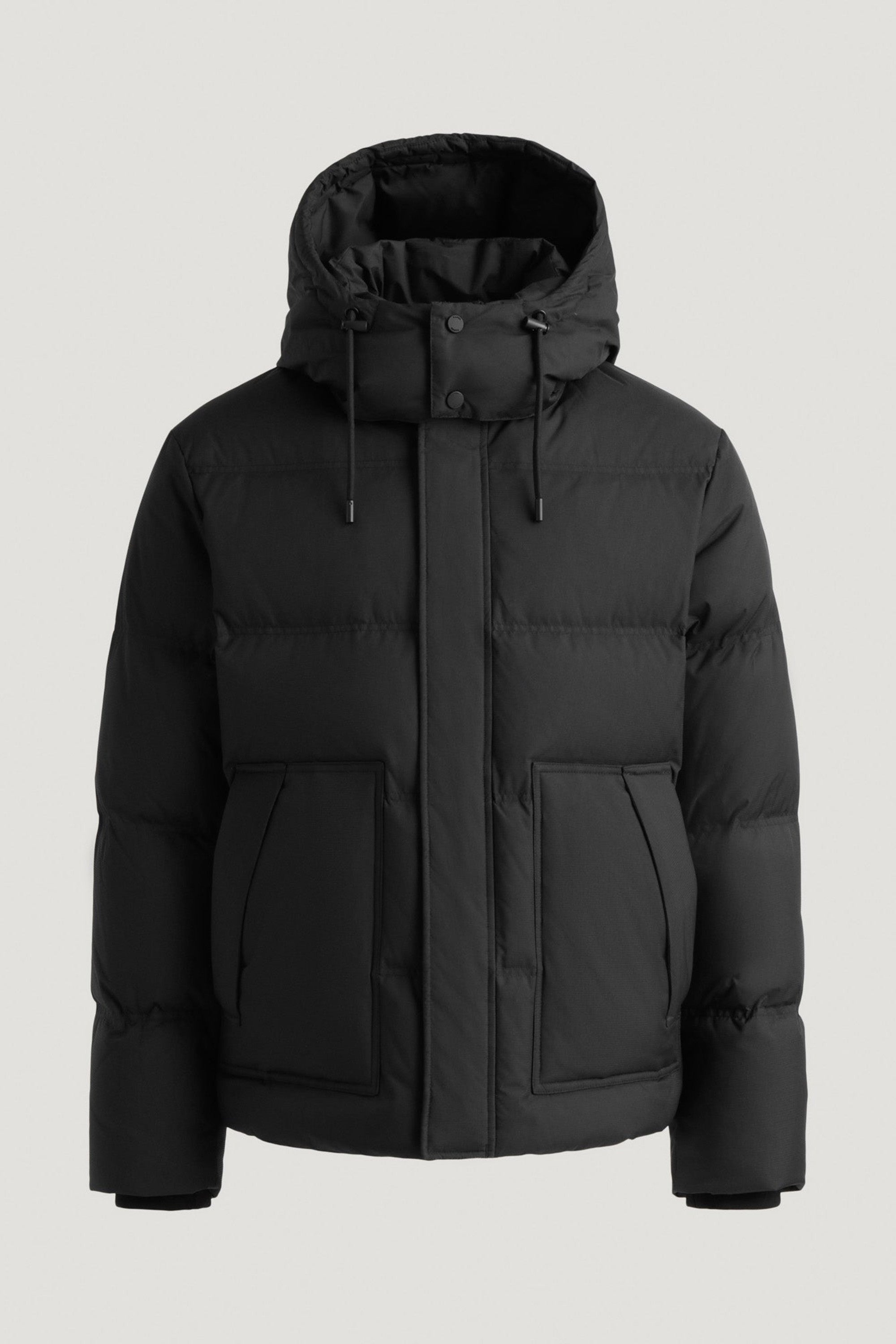 Kanuk Men's Bryson Hooded Down Puffer – Black