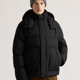 Kanuk Men's Bryson Hooded Down Puffer – Black