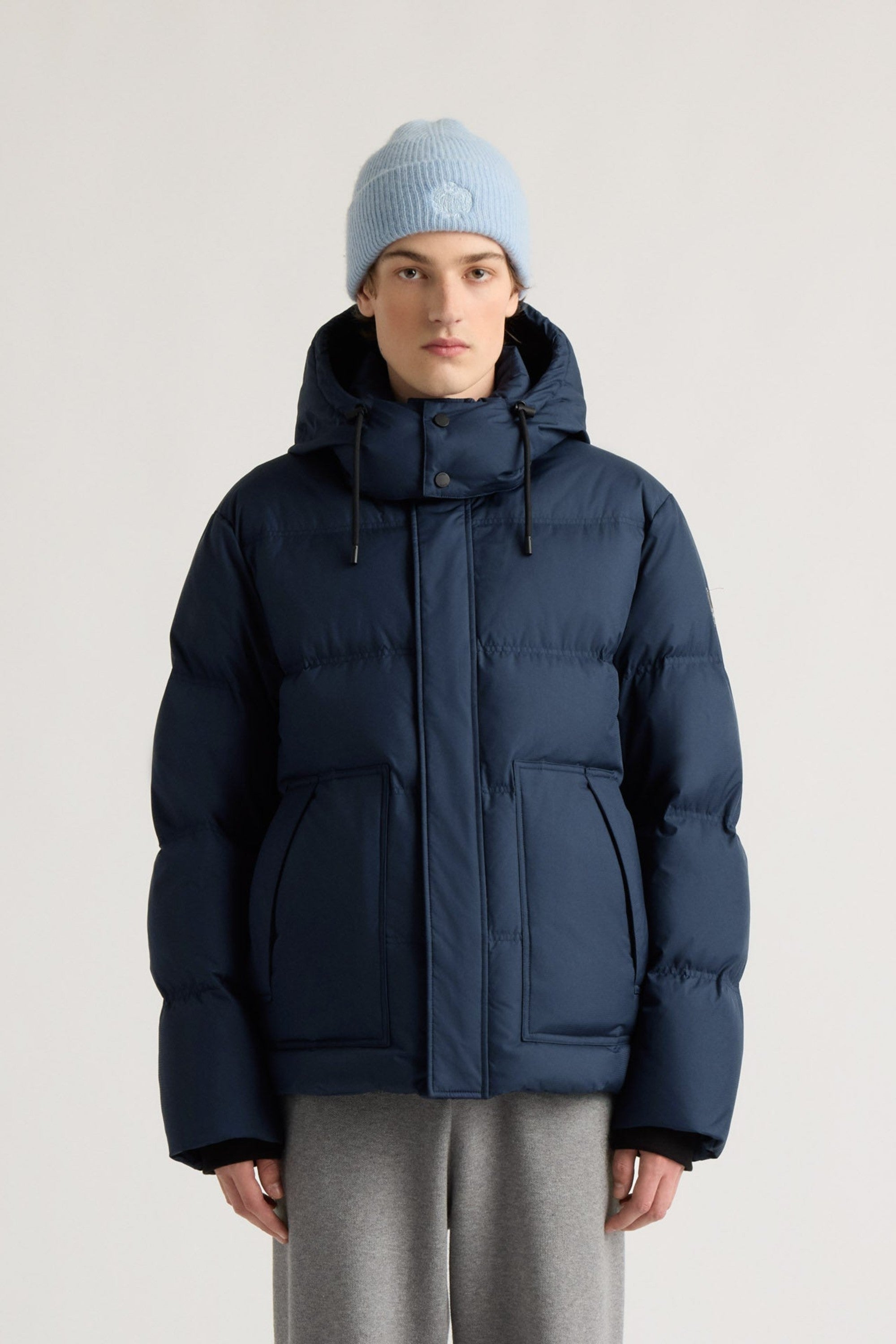 Kanuk Men's Bryson Hooded Down Puffer – Deep Blue