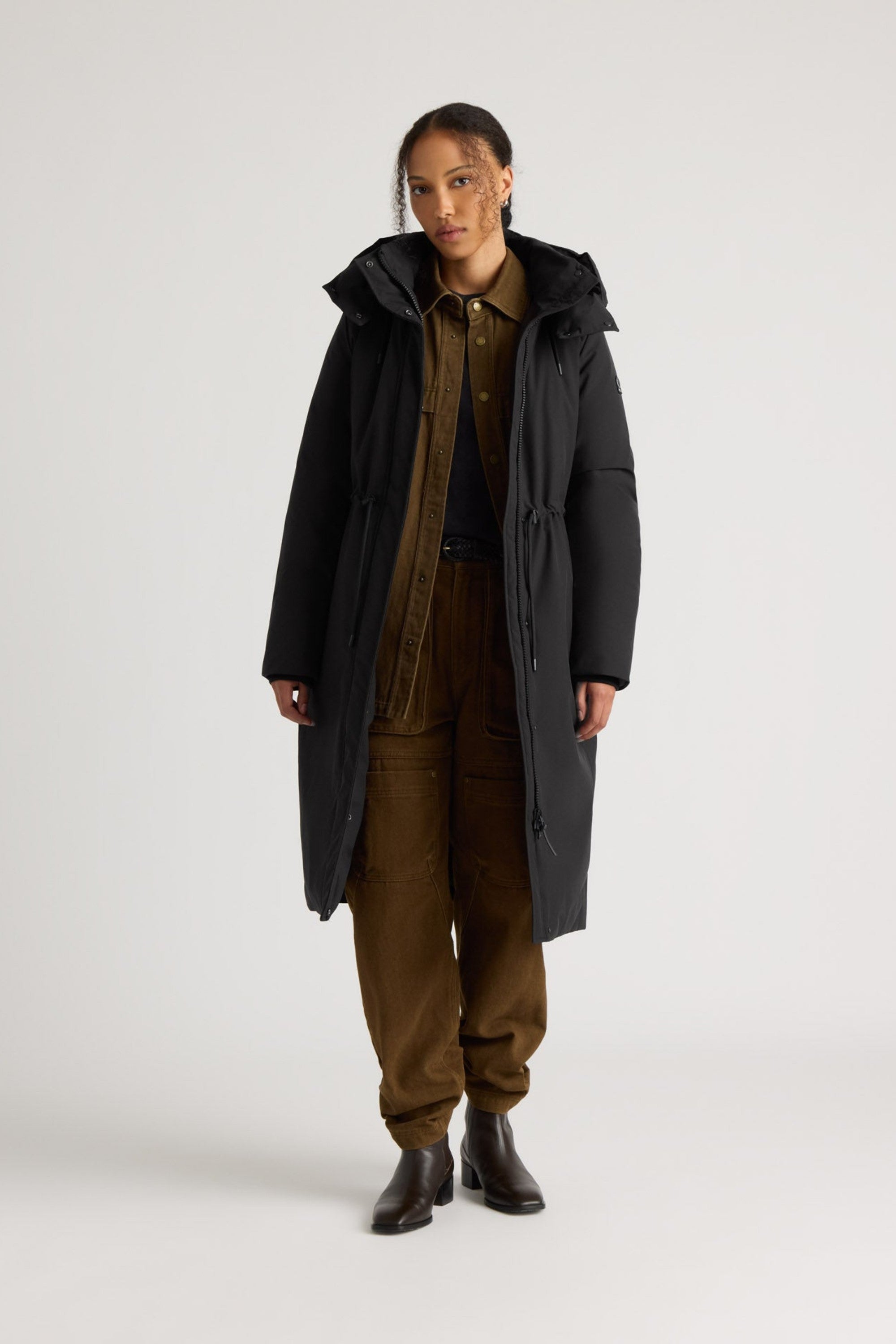 Kanuk Women's Lanoraie Hooded Coat – Black