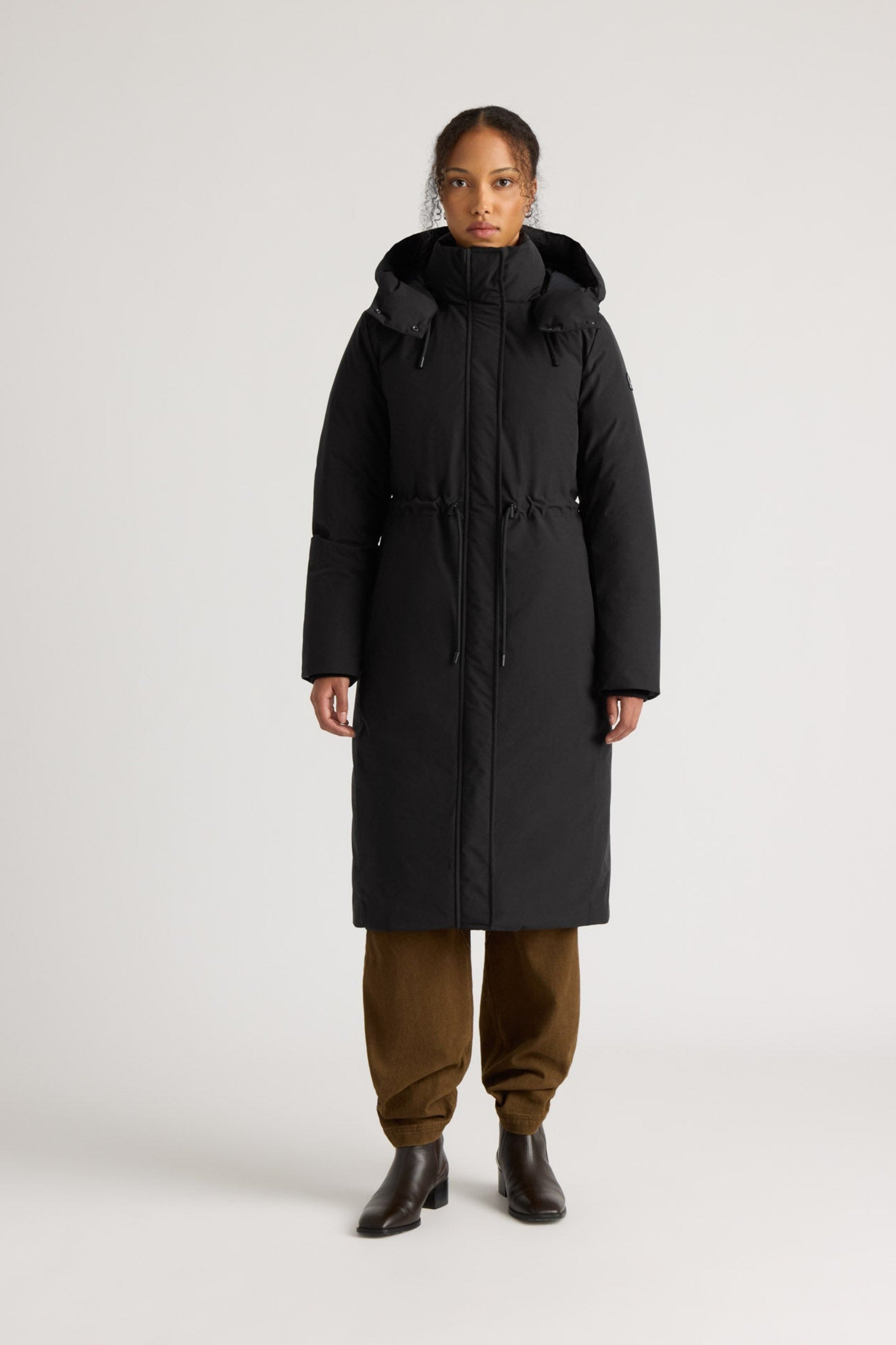 Kanuk Women's Lanoraie Hooded Coat – Black