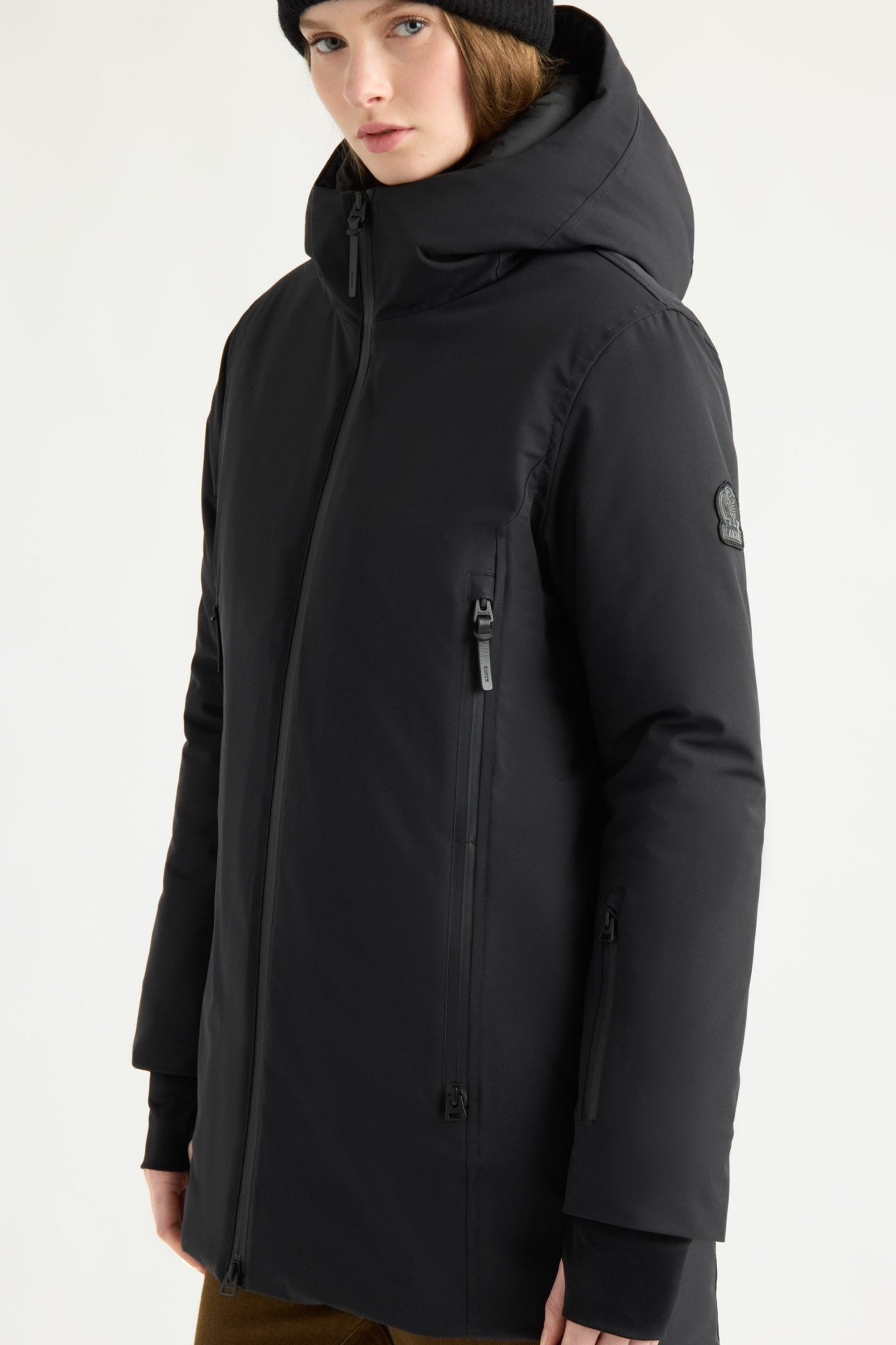 Kanuk Women's Laurier Semi-Fitted Coat – Black
