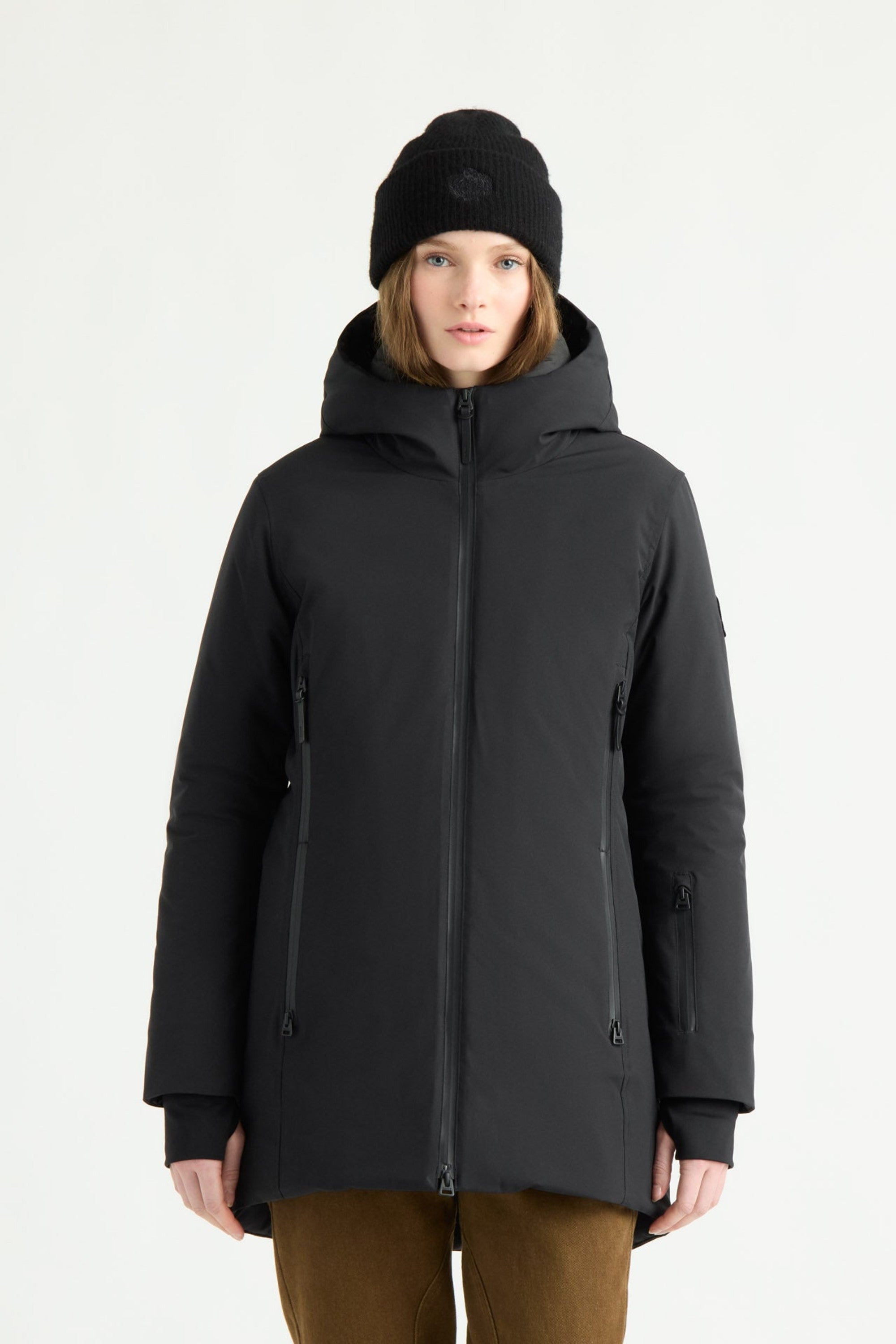 Kanuk Women's Laurier Semi-Fitted Coat – Black