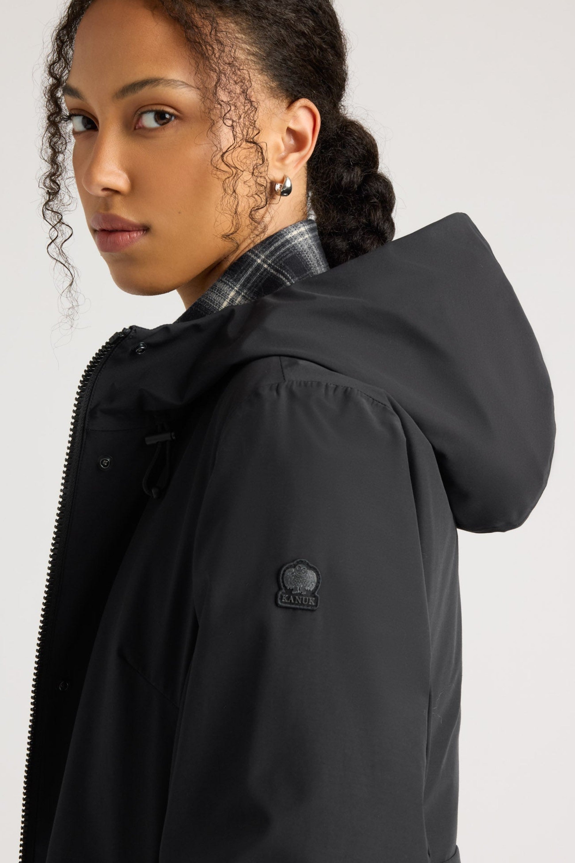 Kanuk Women's Lorraine Modular Raincoat – Black