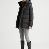 Kanuk Women's Maisonneuve Hooded Down Puffer – Black