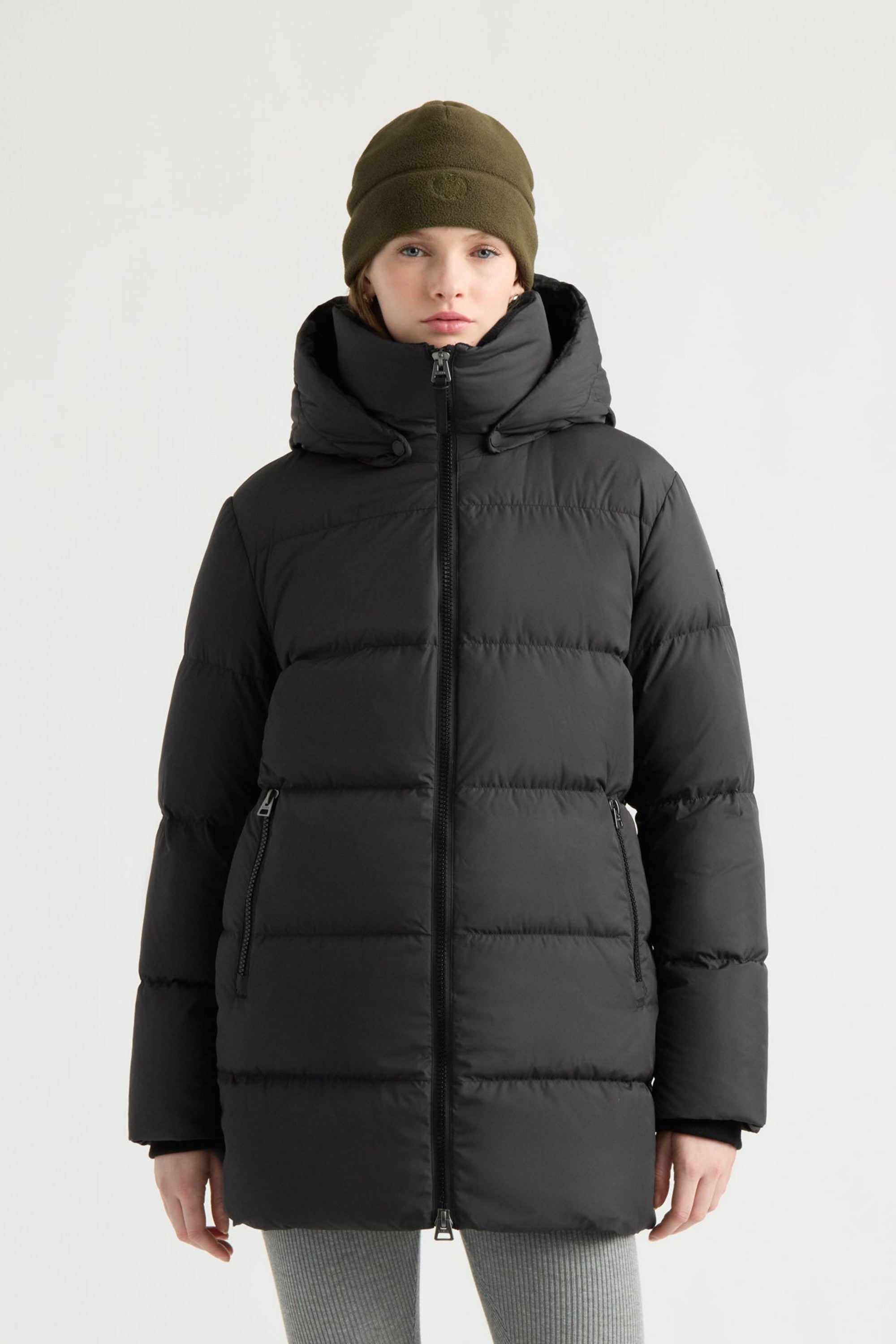 Kanuk Women's Maisonneuve Hooded Down Puffer – Black