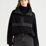 Kanuk Women's Manouane Polar Fleece Pullover – Black