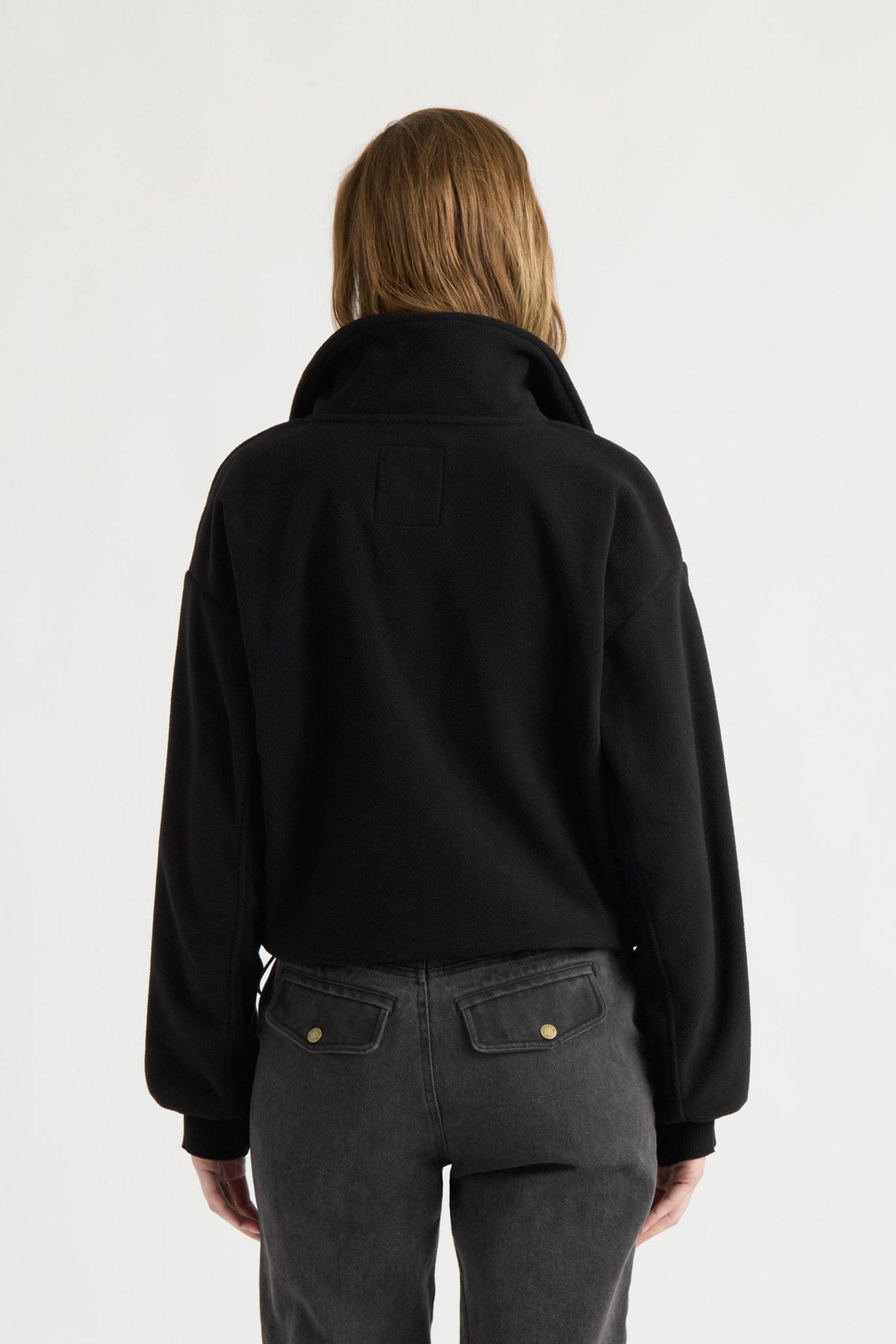 Kanuk Women's Manouane Polar Fleece Pullover – Black