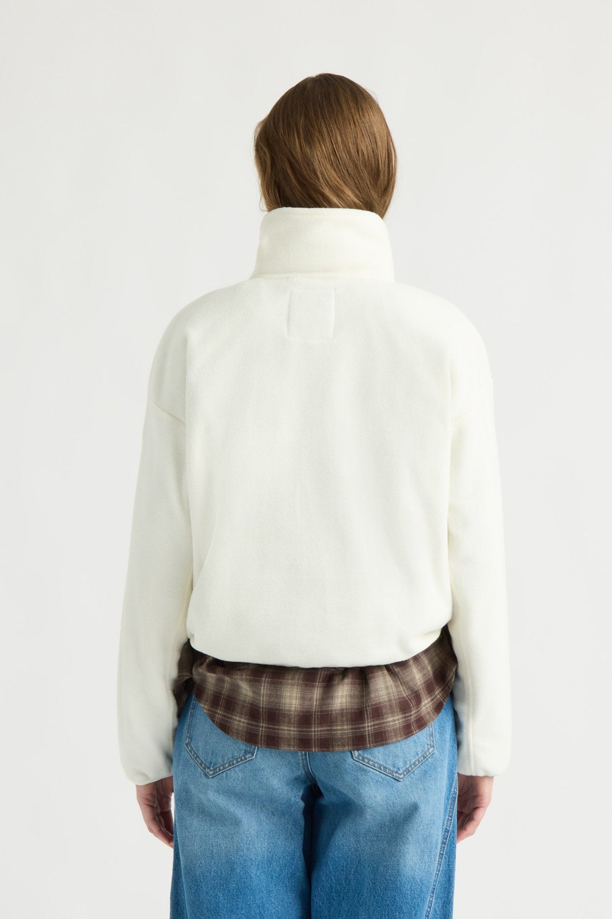Kanuk Women's Manouane Polar Fleece Pullover – Cream