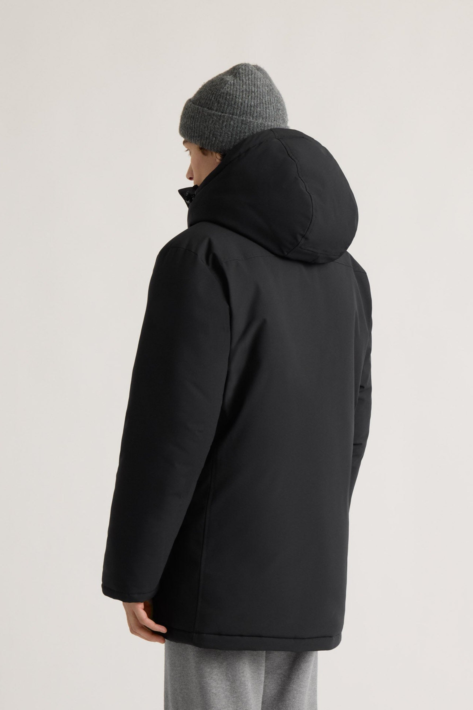 Kanuk Men's Mont-Royal Hooded Coat – Black