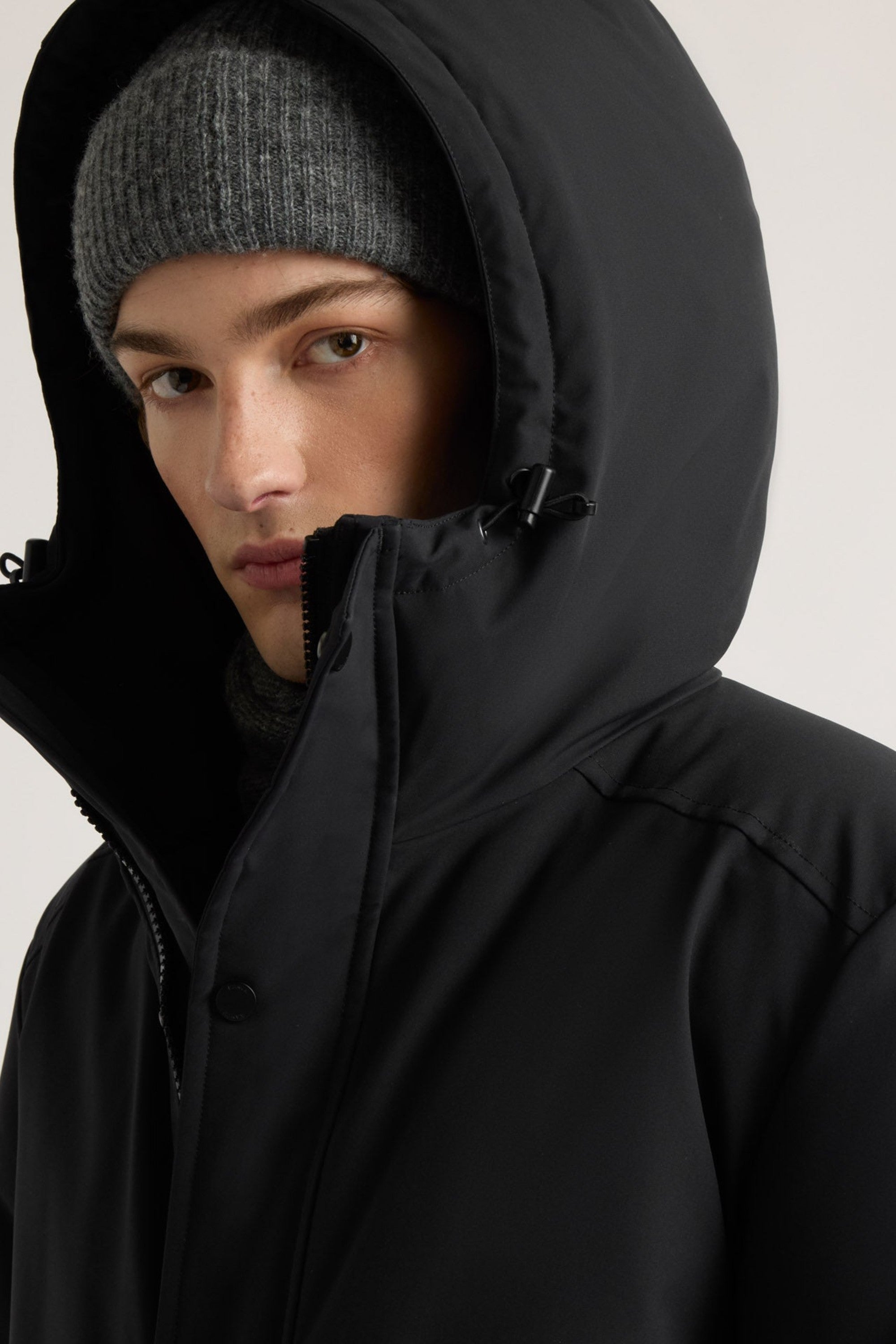 Kanuk Men's Mont-Royal Hooded Coat – Black