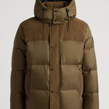 Kanuk Men's Montauban Mixed-Media Puffer – Bark
