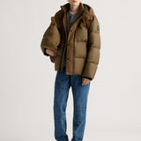 Kanuk Men's Montauban Mixed-Media Puffer – Bark
