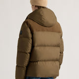 Kanuk Men's Montauban Mixed-Media Puffer – Bark