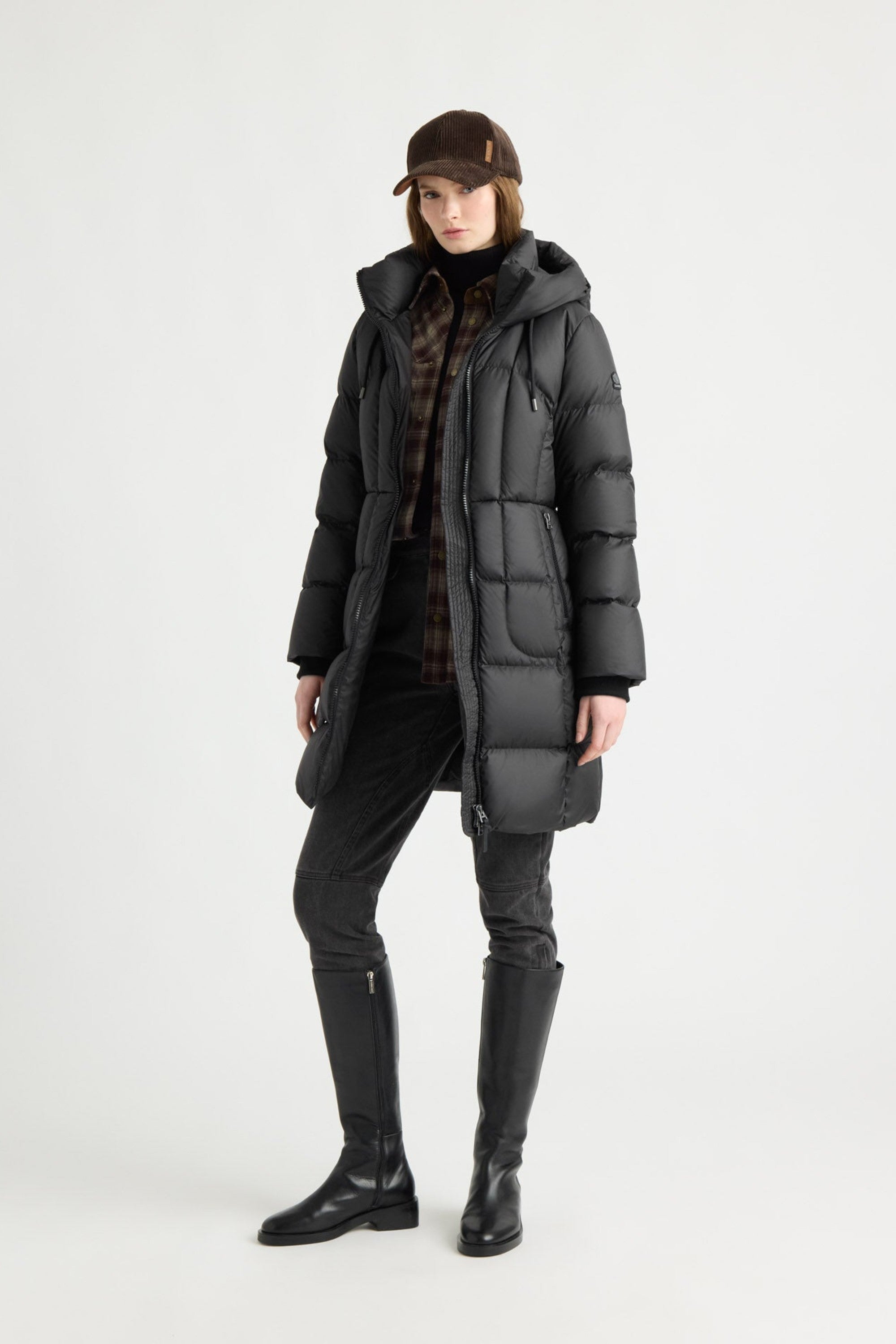 Kanuk Women's Notting Hill Quilted Puffer – Black