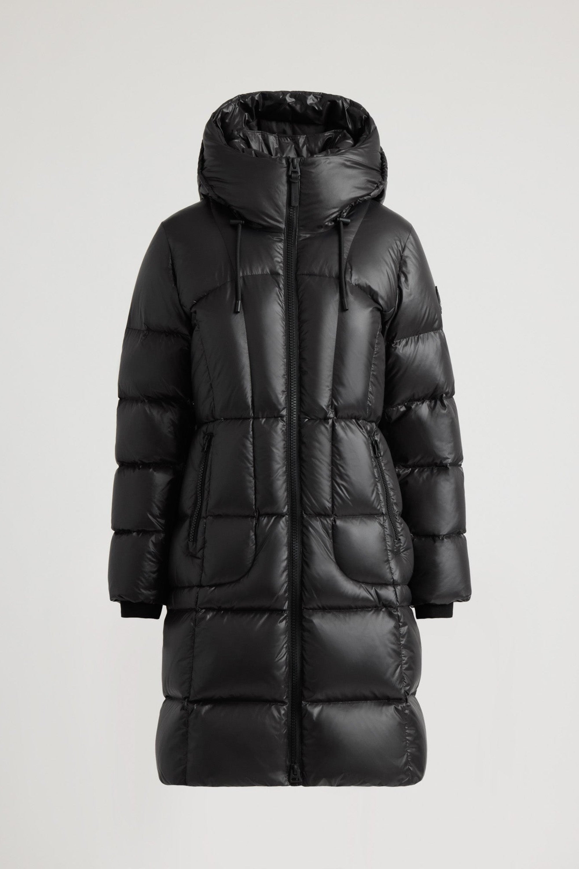 Kanuk Women's Notting Hill Quilted Shiny Puffer – Black