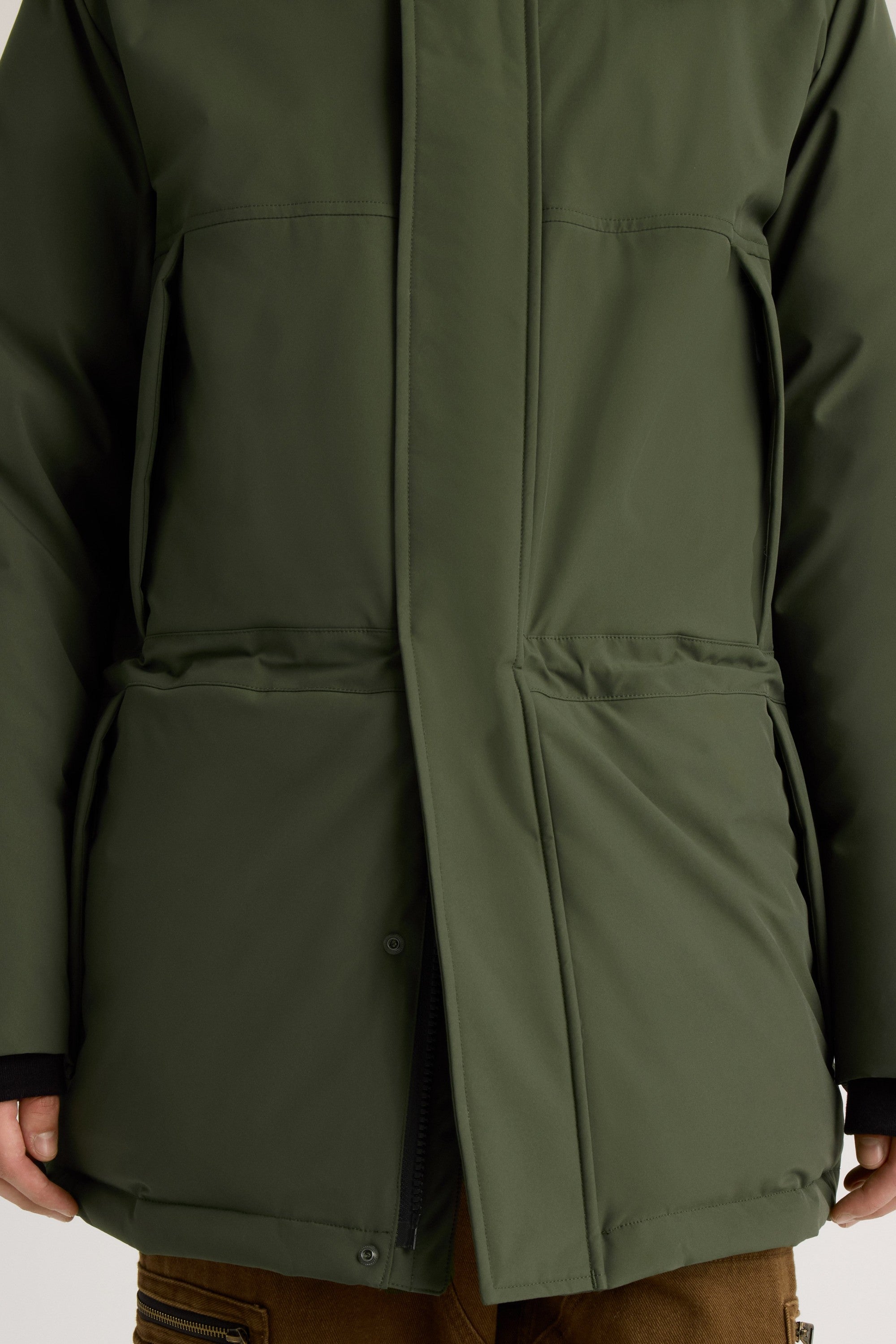 Kanuk Men's Patrouilleur Stand Collar Parka – Hunter Green