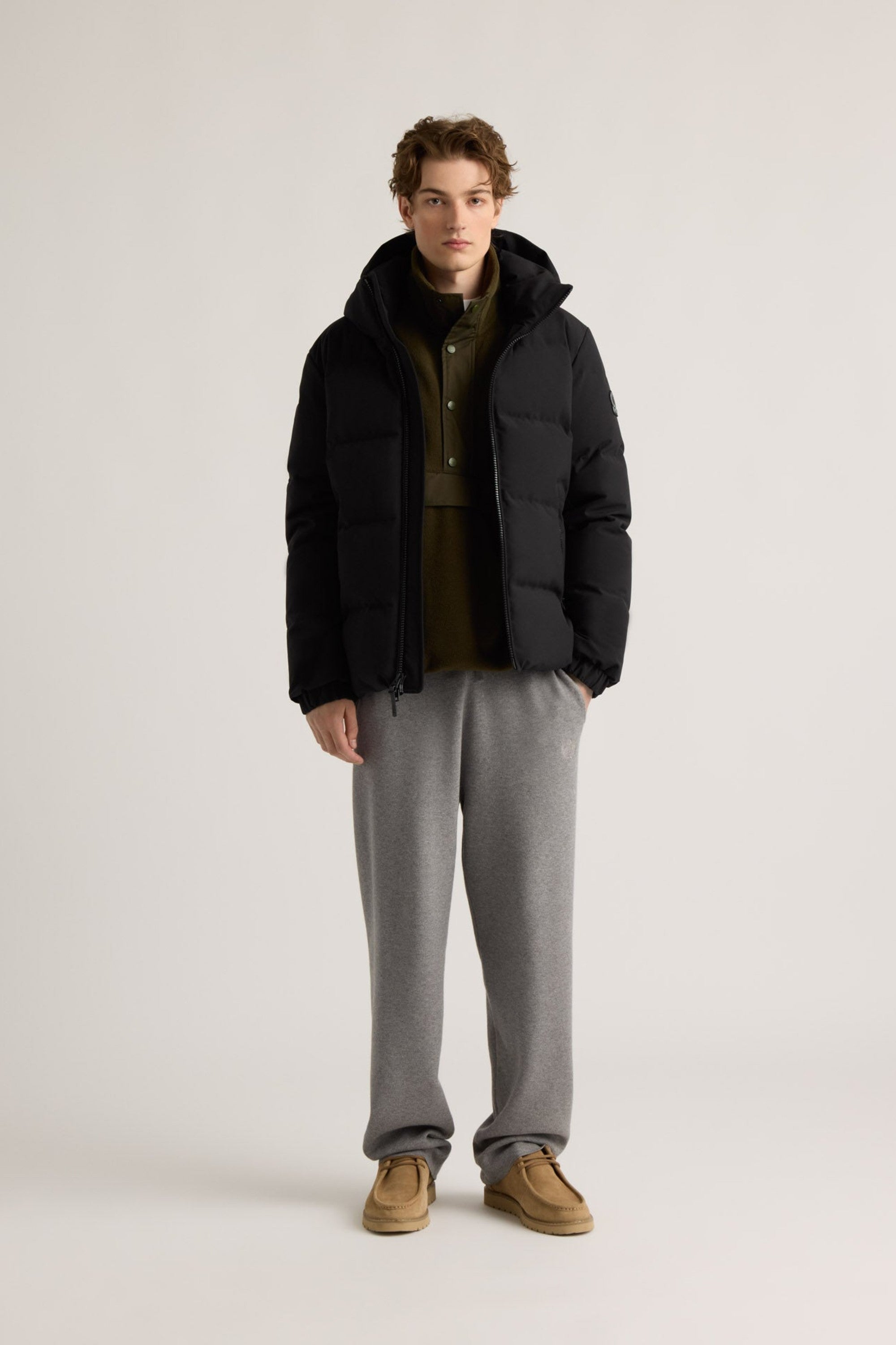 Kanuk Men's Sutton Quilted Down Puffer – Jet Black