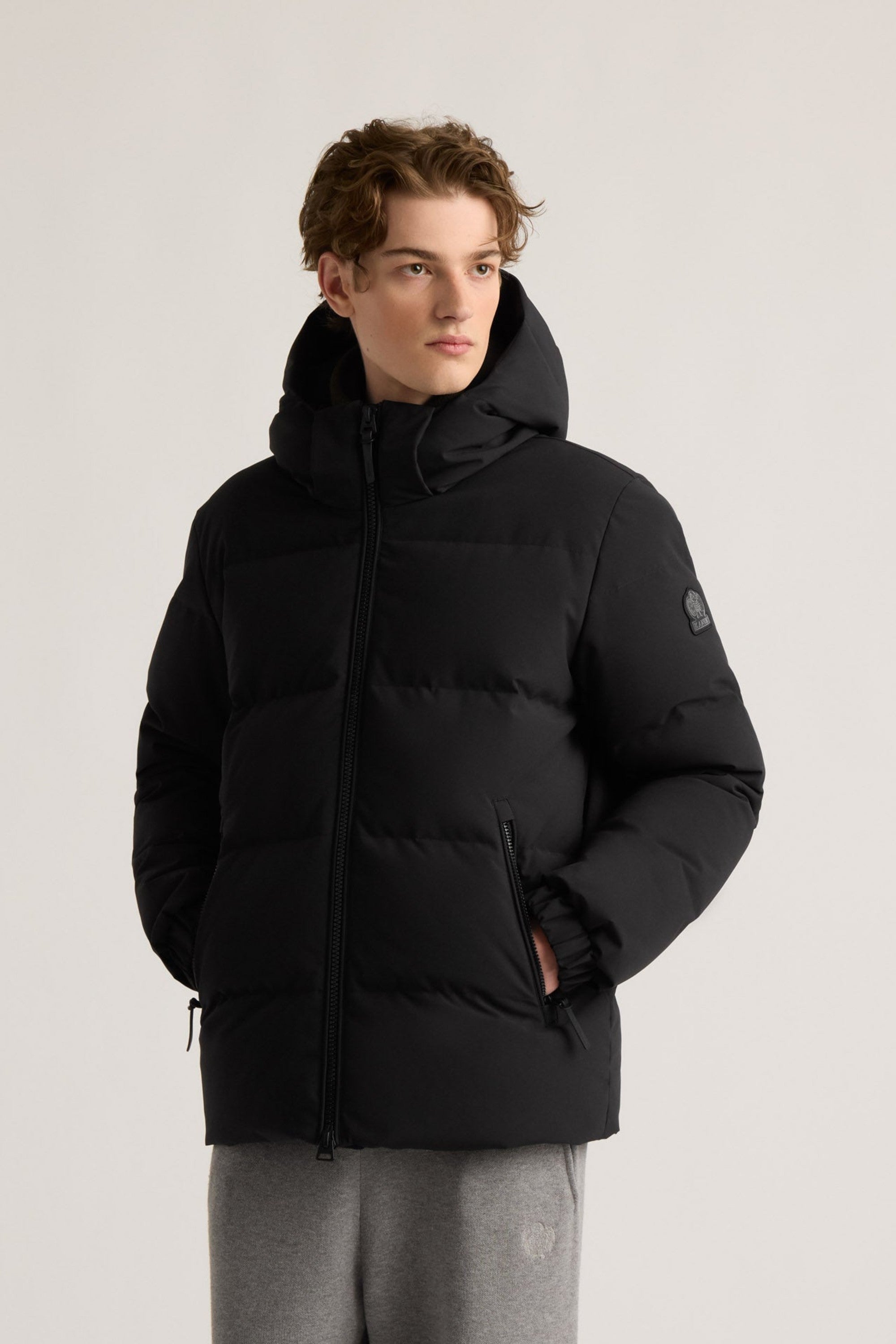 Kanuk Men's Sutton Quilted Down Puffer – Jet Black