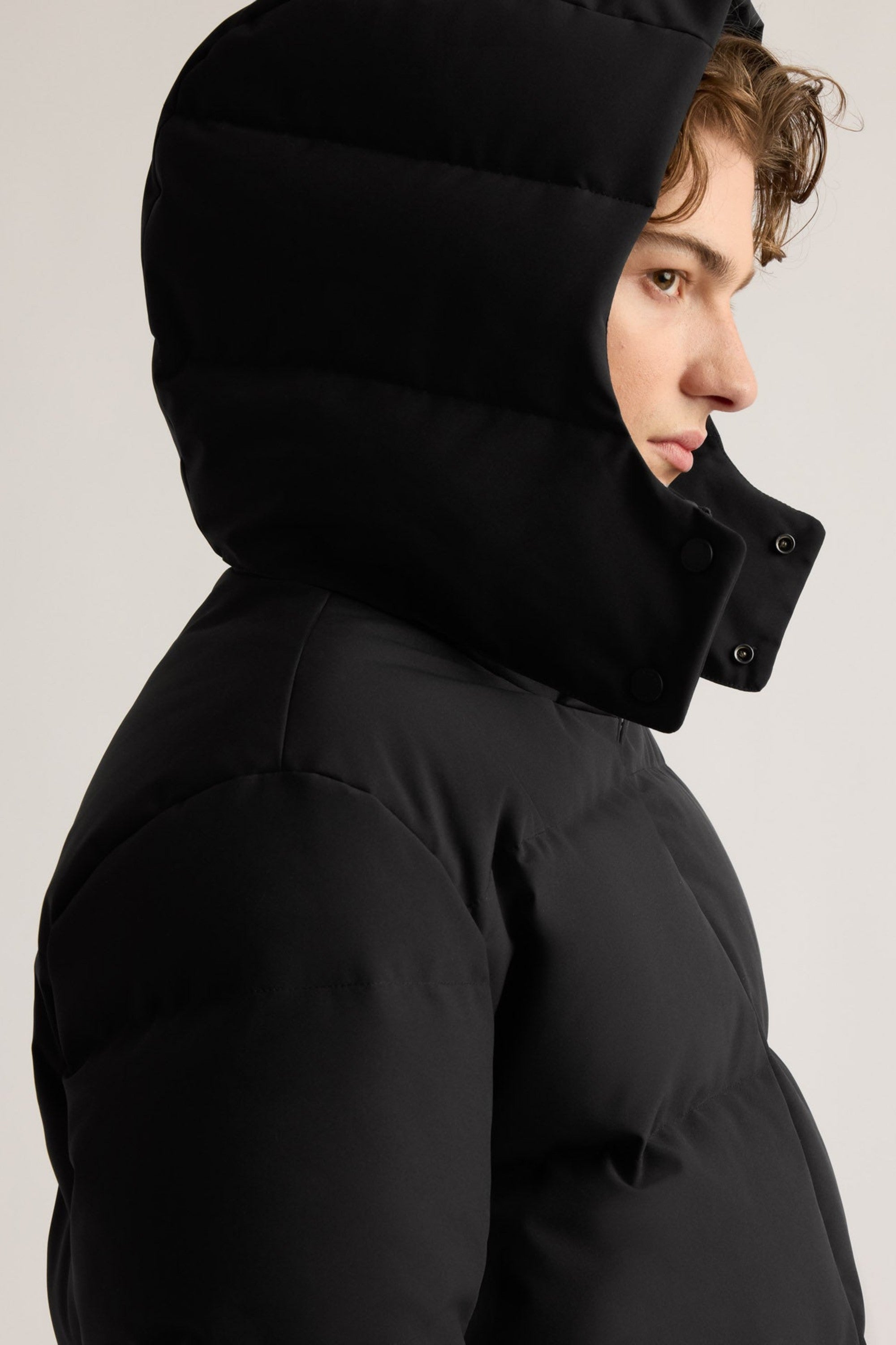 Kanuk Men's Sutton Quilted Down Puffer – Jet Black