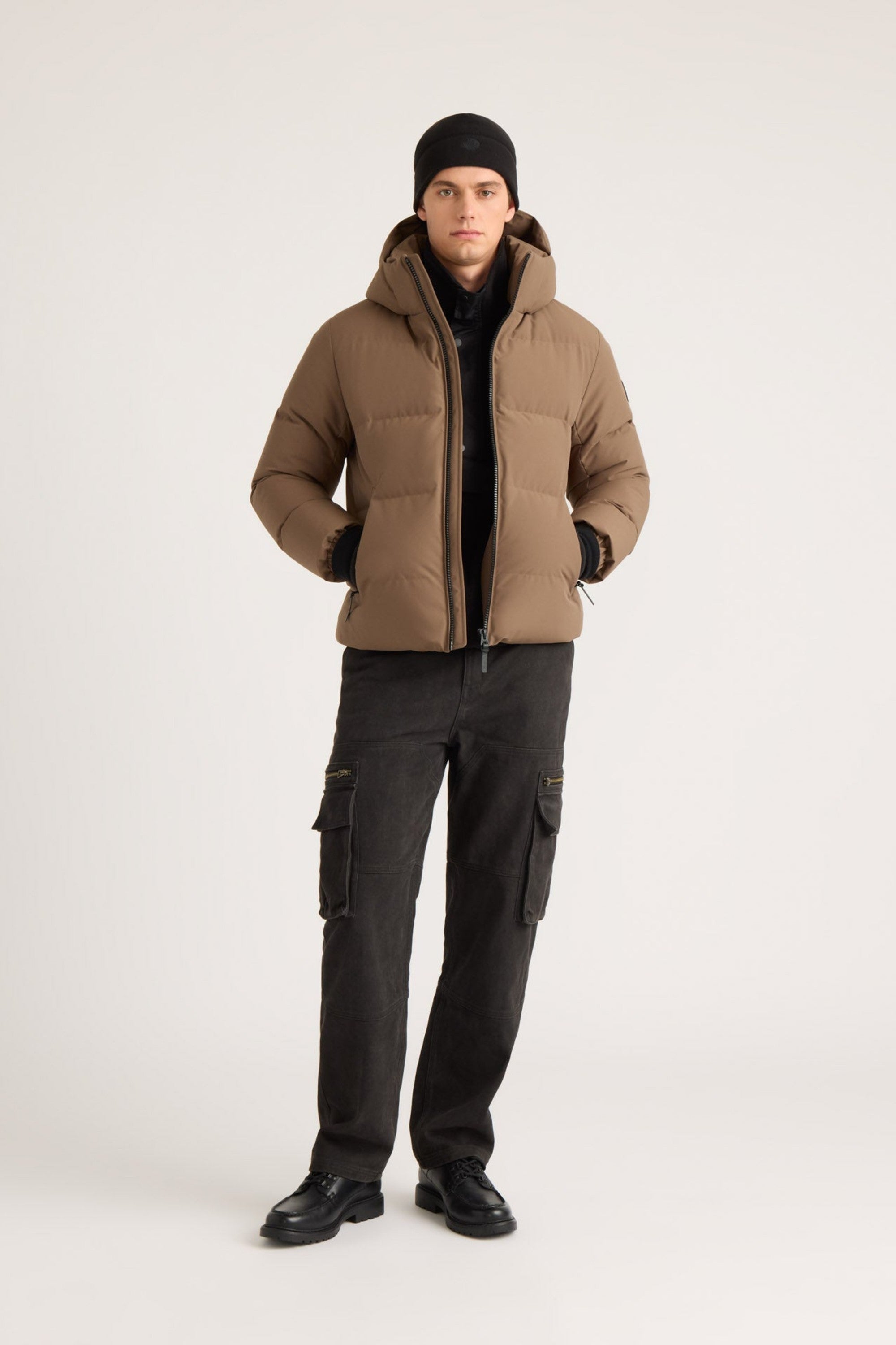 Kanuk Men's Sutton Quilted Down Puffer – Taupe