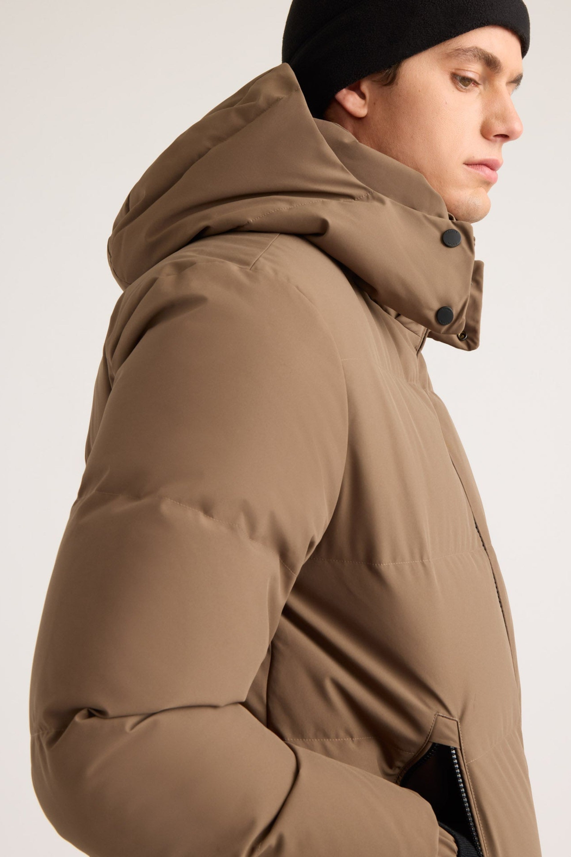 Kanuk Men's Sutton Quilted Down Puffer – Taupe