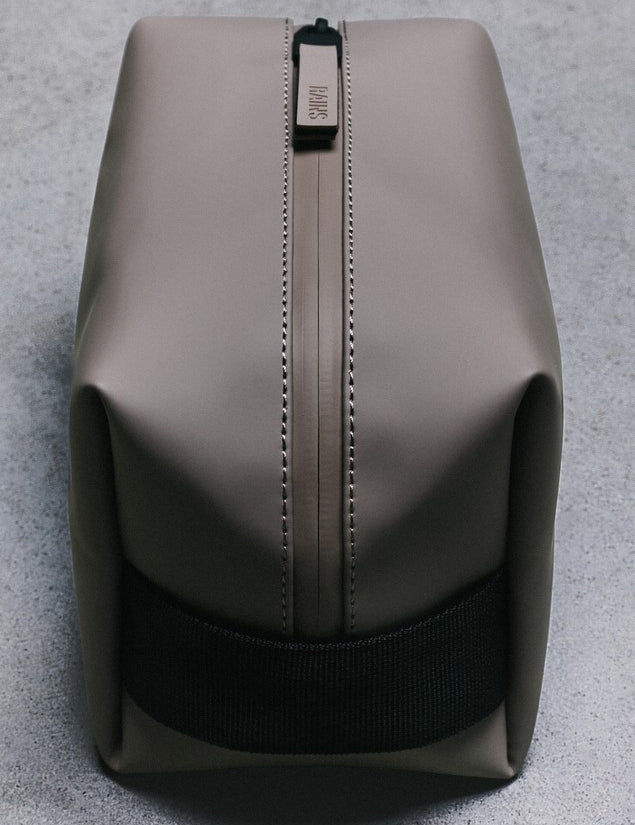Rains AW26 wash bag still life