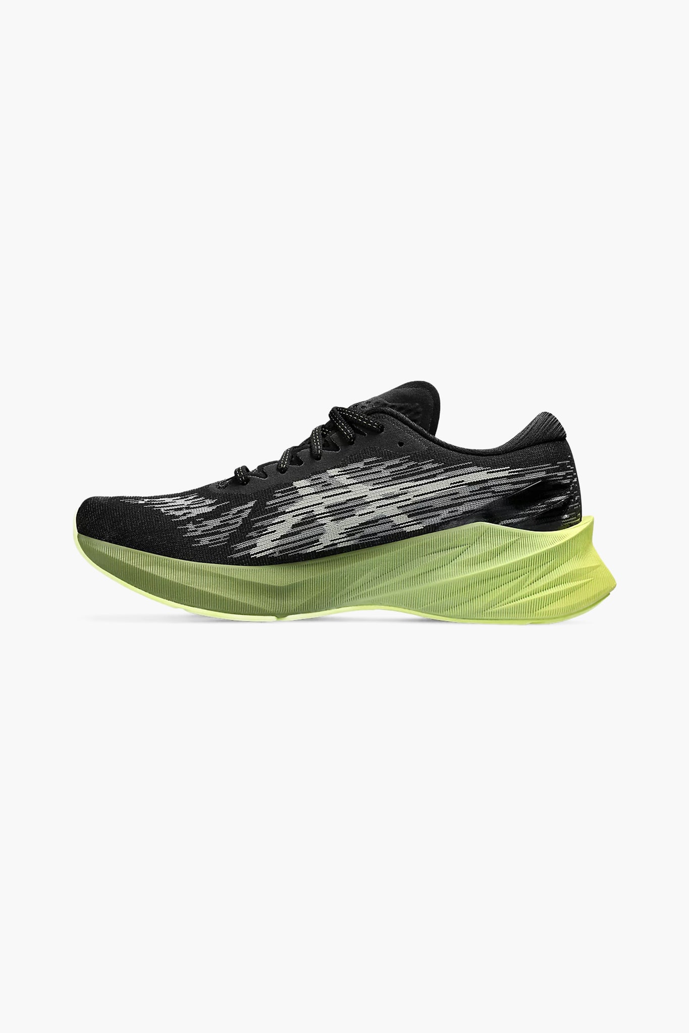 ASICS Men's Novablast 3 in Black/Dried Leaf Green
