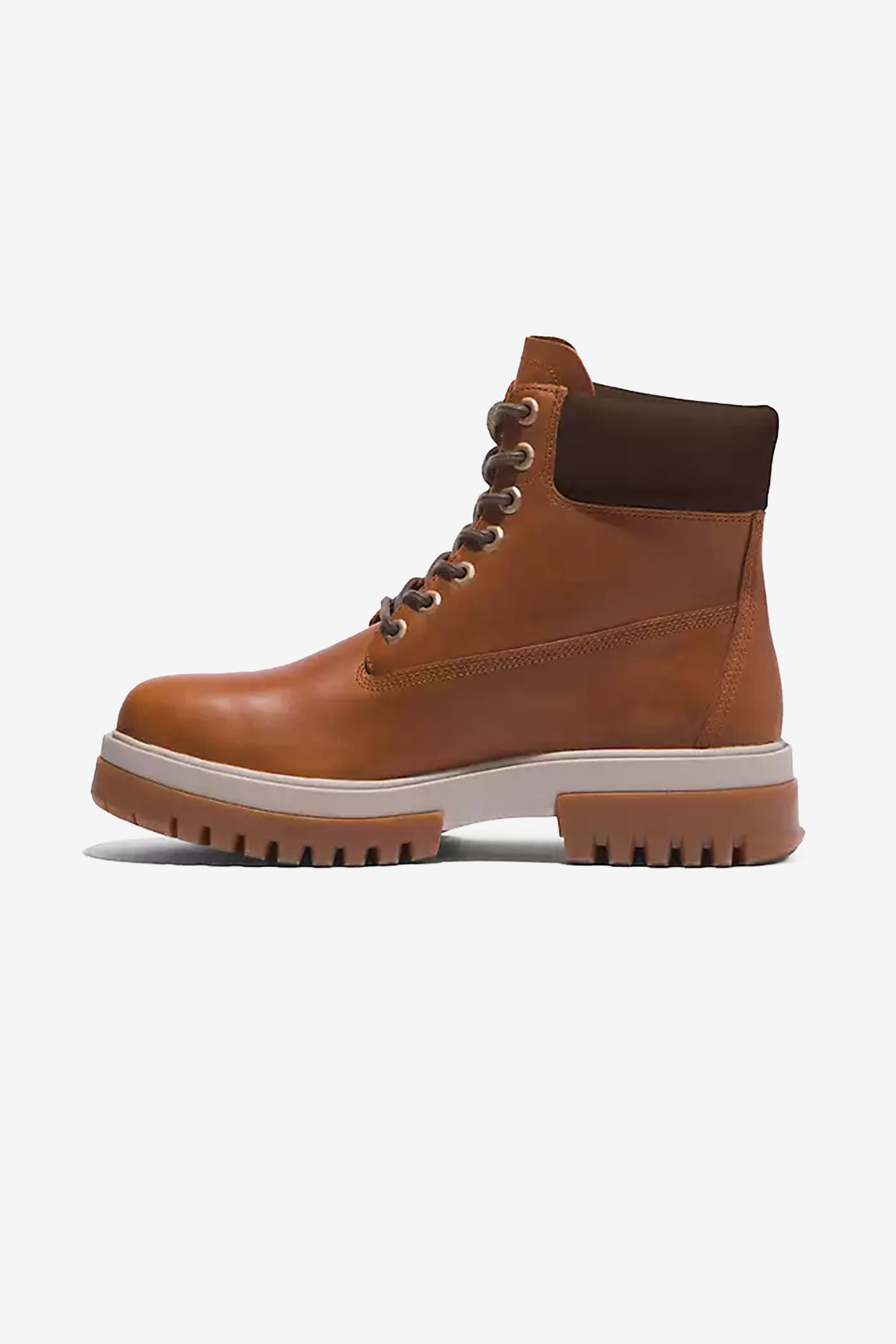 Timberland Men’s Arbor Road 6 Inch Waterproof Boot in Medium Brown Full-Grain