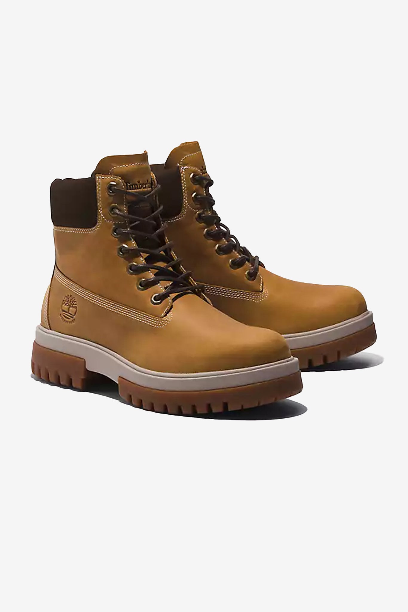 Timberland Men’s Arbor Road 6 Inch Waterproof Boot in Wheat Full Grain