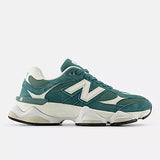 Baskets unisexes New Balance 9060 en Rain Cloud avec Castlerock et blanc