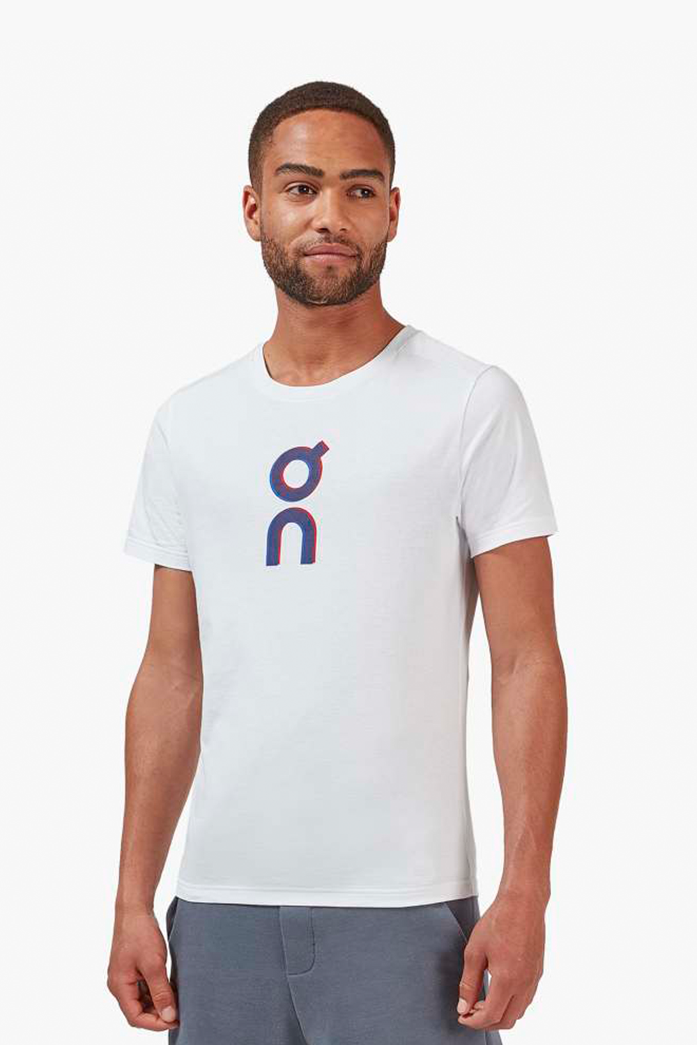 ON | Men's Graphic-T in White