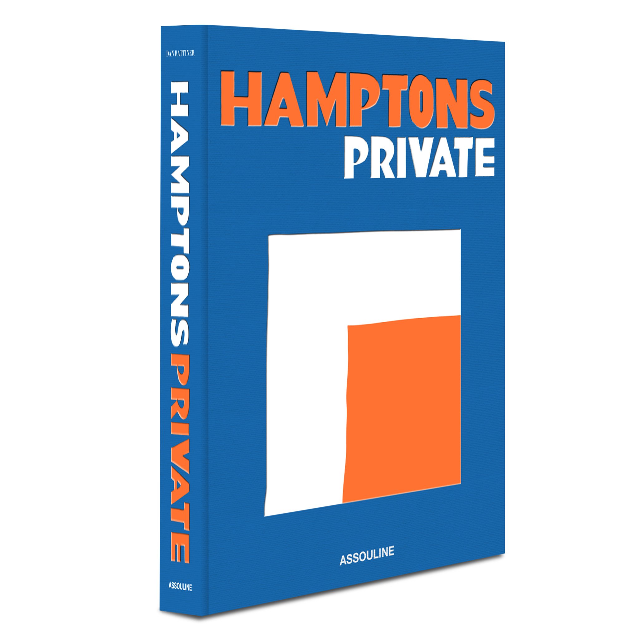 ASSOULINE Hamptons Private Hardcover Book by Dan Rattiner