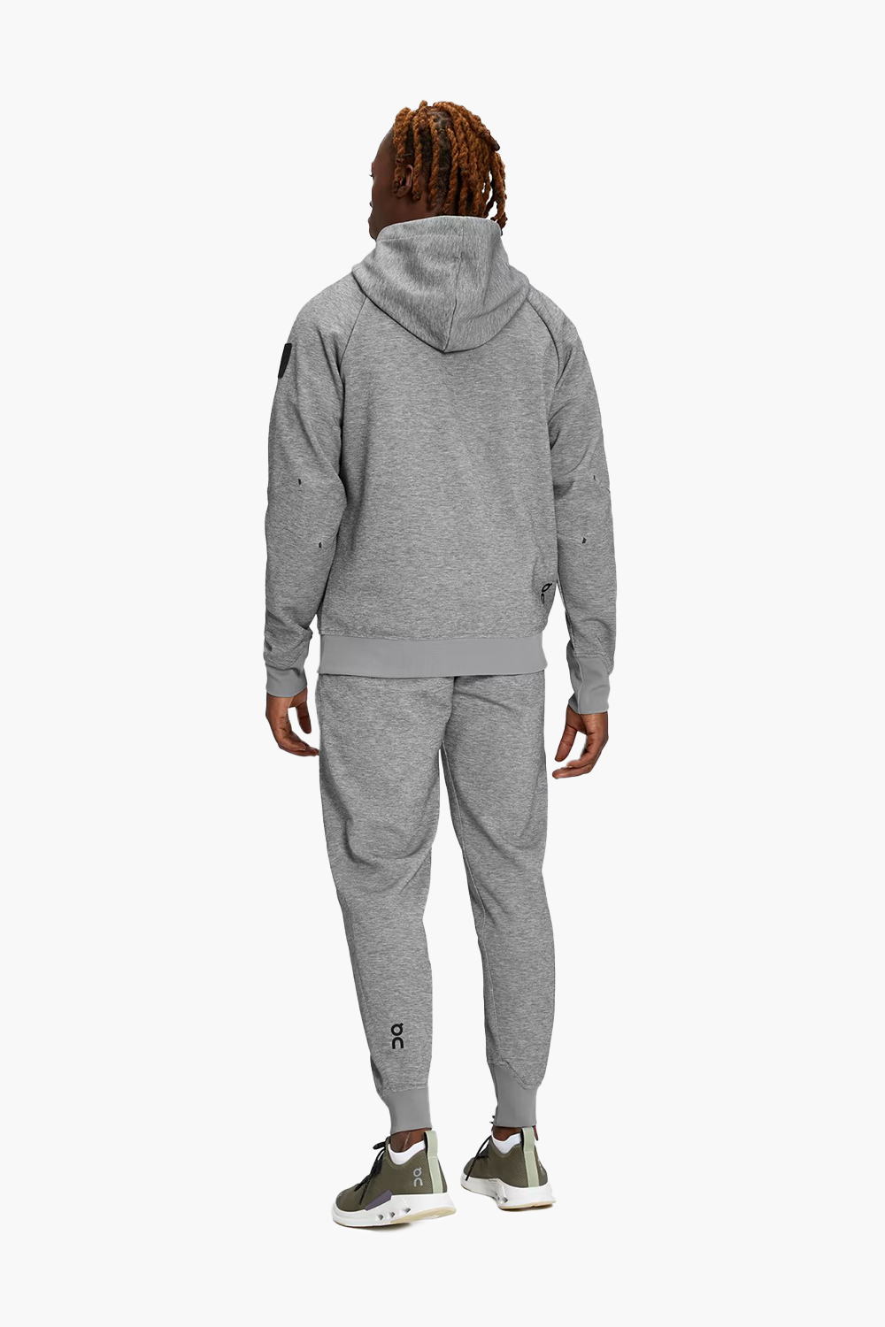 ON | Men's Zipped Hoodie in Grey