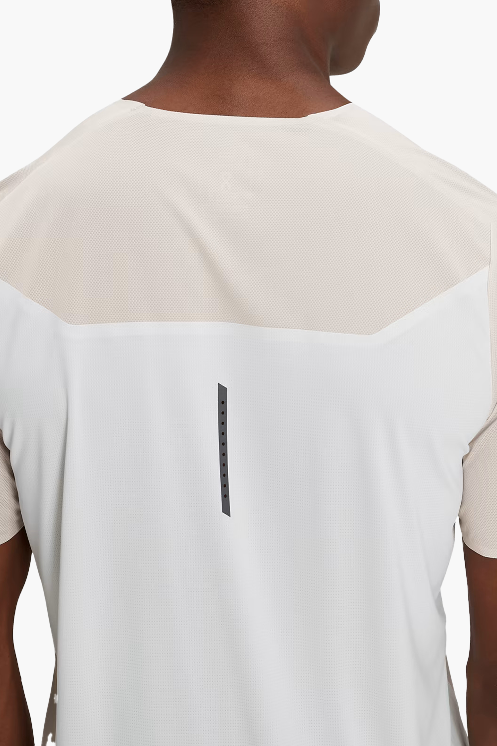 ON | Men's Performance-T in Pearl/Undyed-White
