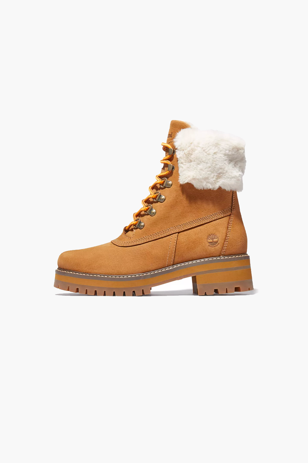Timberland courmayeur valley shearling 2025 saddle leather ankle boots