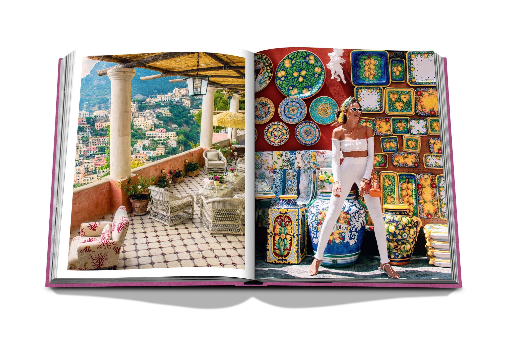 ASSOULINE Amalfi Coast Hardcover Book by Carlos Souza