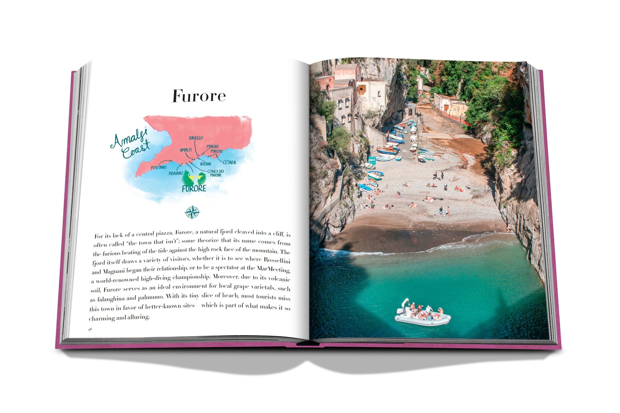 ASSOULINE Amalfi Coast Hardcover Book by Carlos Souza