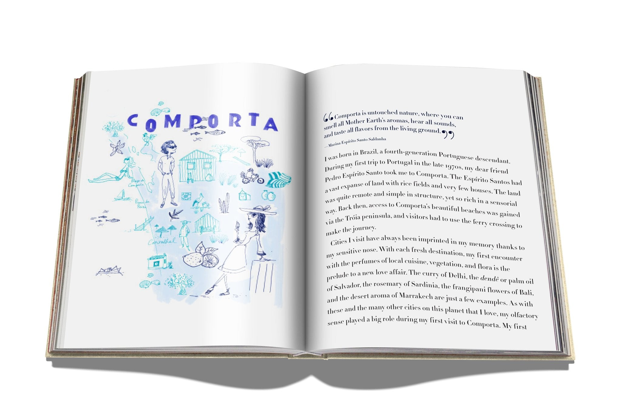 ASSOULINE Comporta Bliss Hardcover Book by Carlos Souza