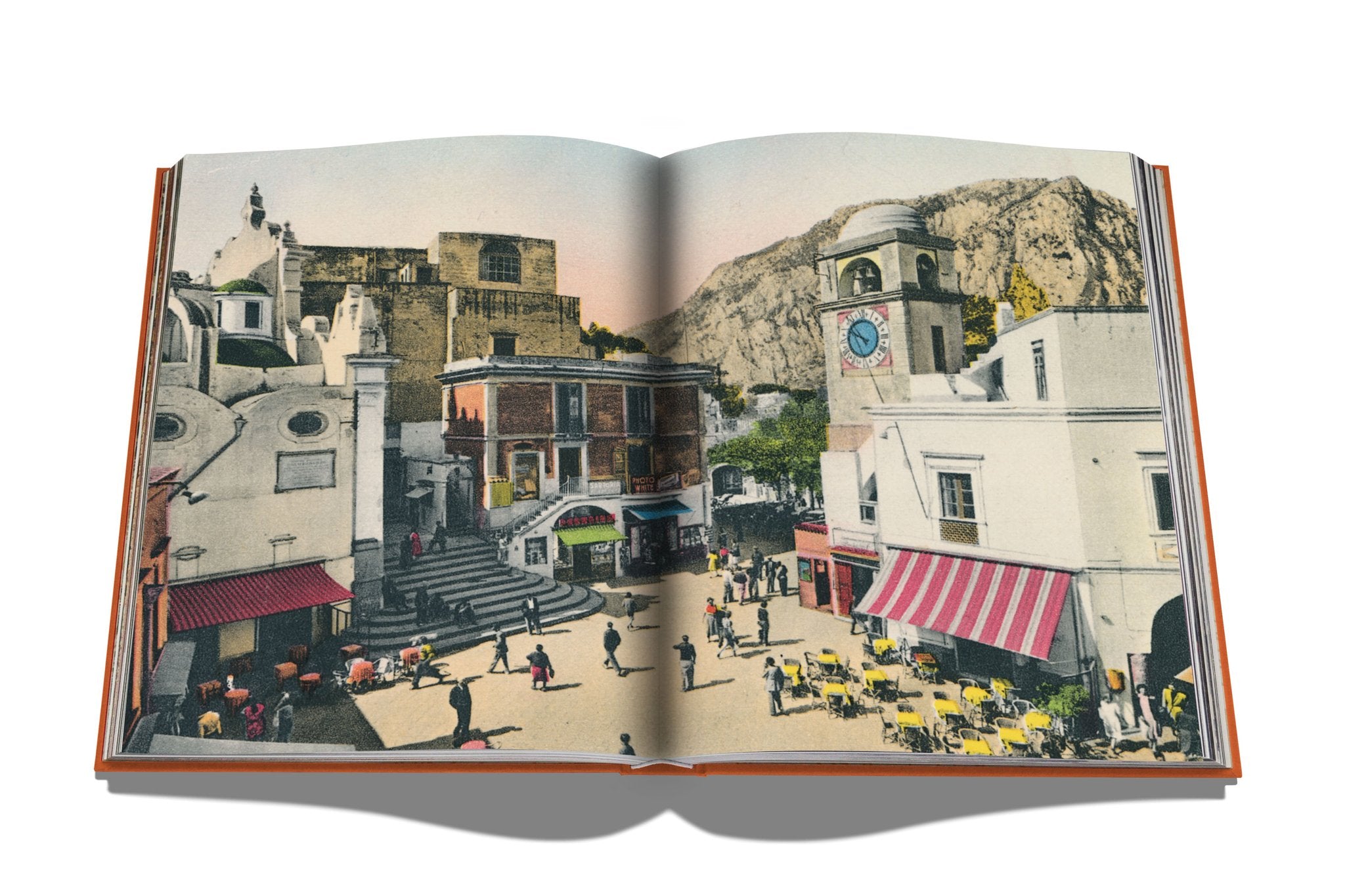 ASSOULINE Capri Dolce Vita Hardcover Book by Cesare Cunaccia