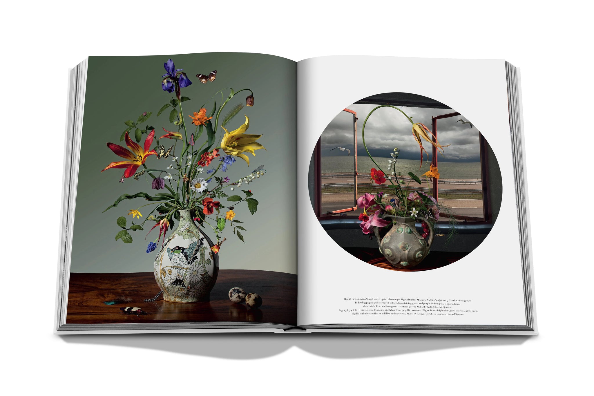 Assouline Flowers: Art & Bouquets Hardcover Book by Sixtine Dubly
