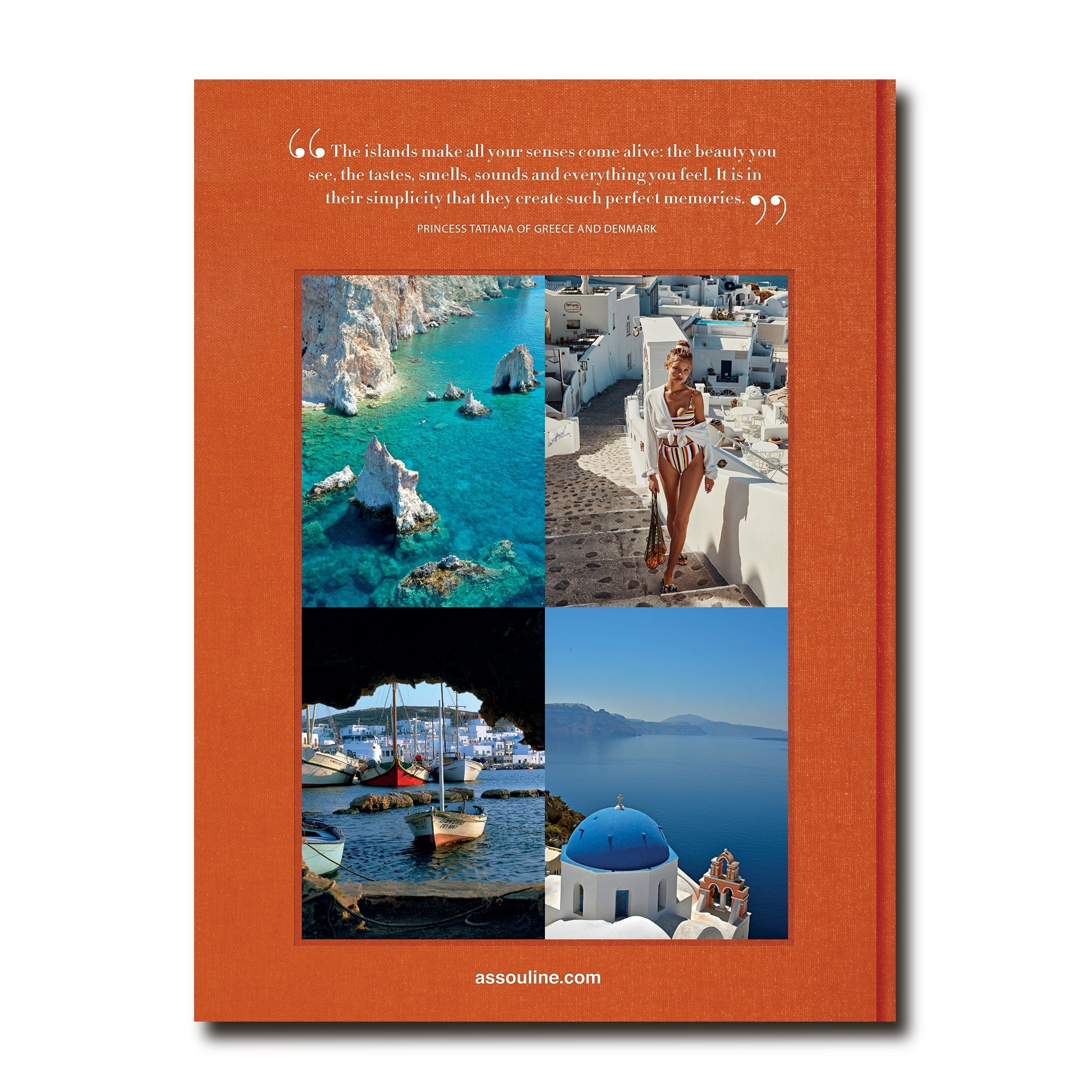 ASSOULINE Greek Islands Hardcover Book by Chrysanthos Panas