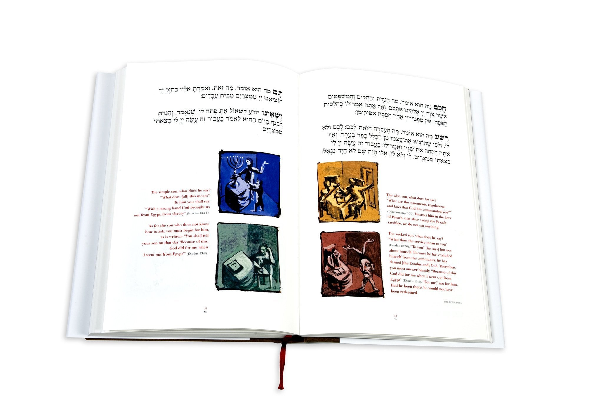 ASSOULINE Special Edition Haggadah Hardcover Book by Marc-Alain Ouaknin