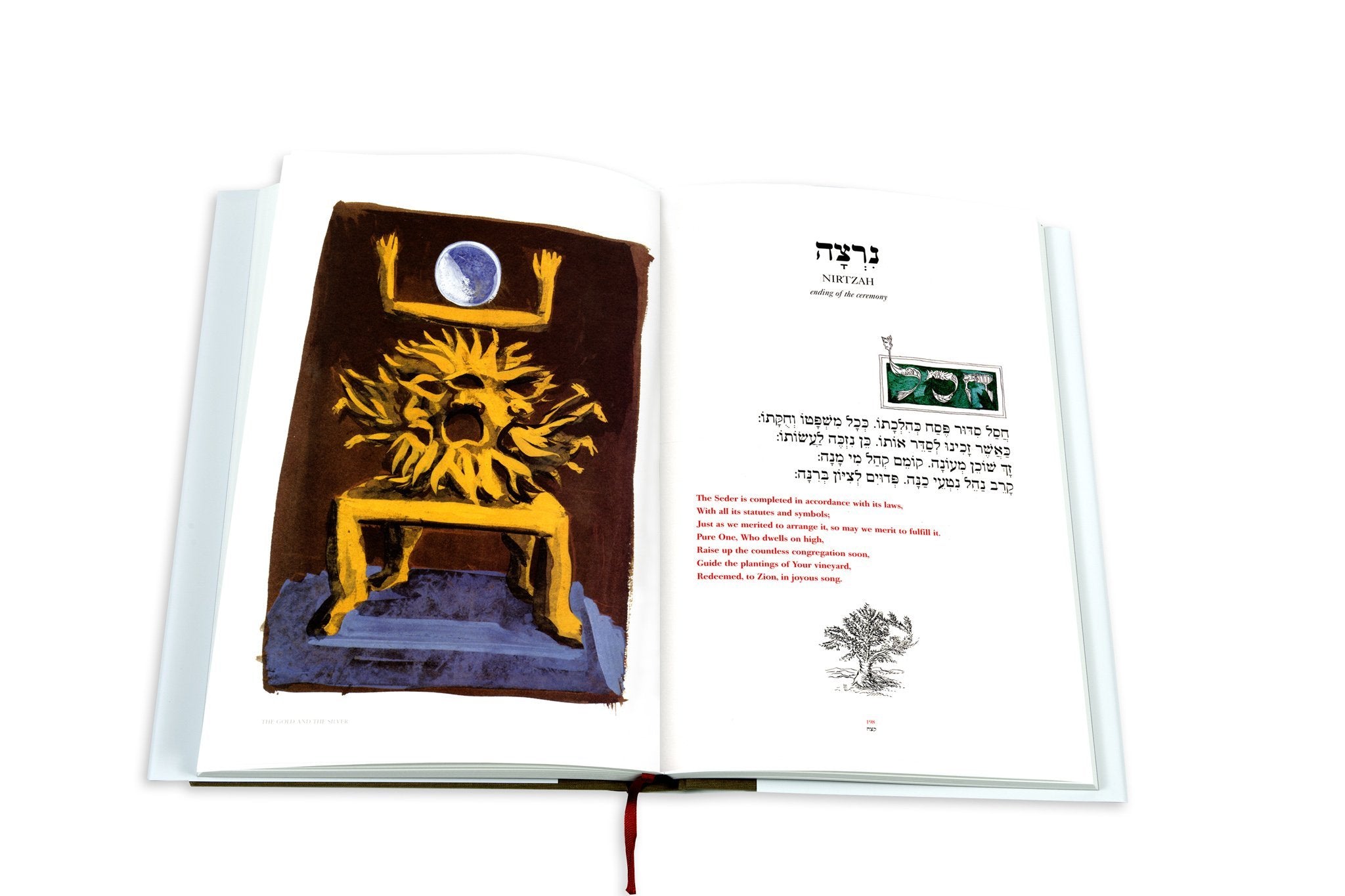 ASSOULINE Special Edition Haggadah Hardcover Book by Marc-Alain Ouaknin
