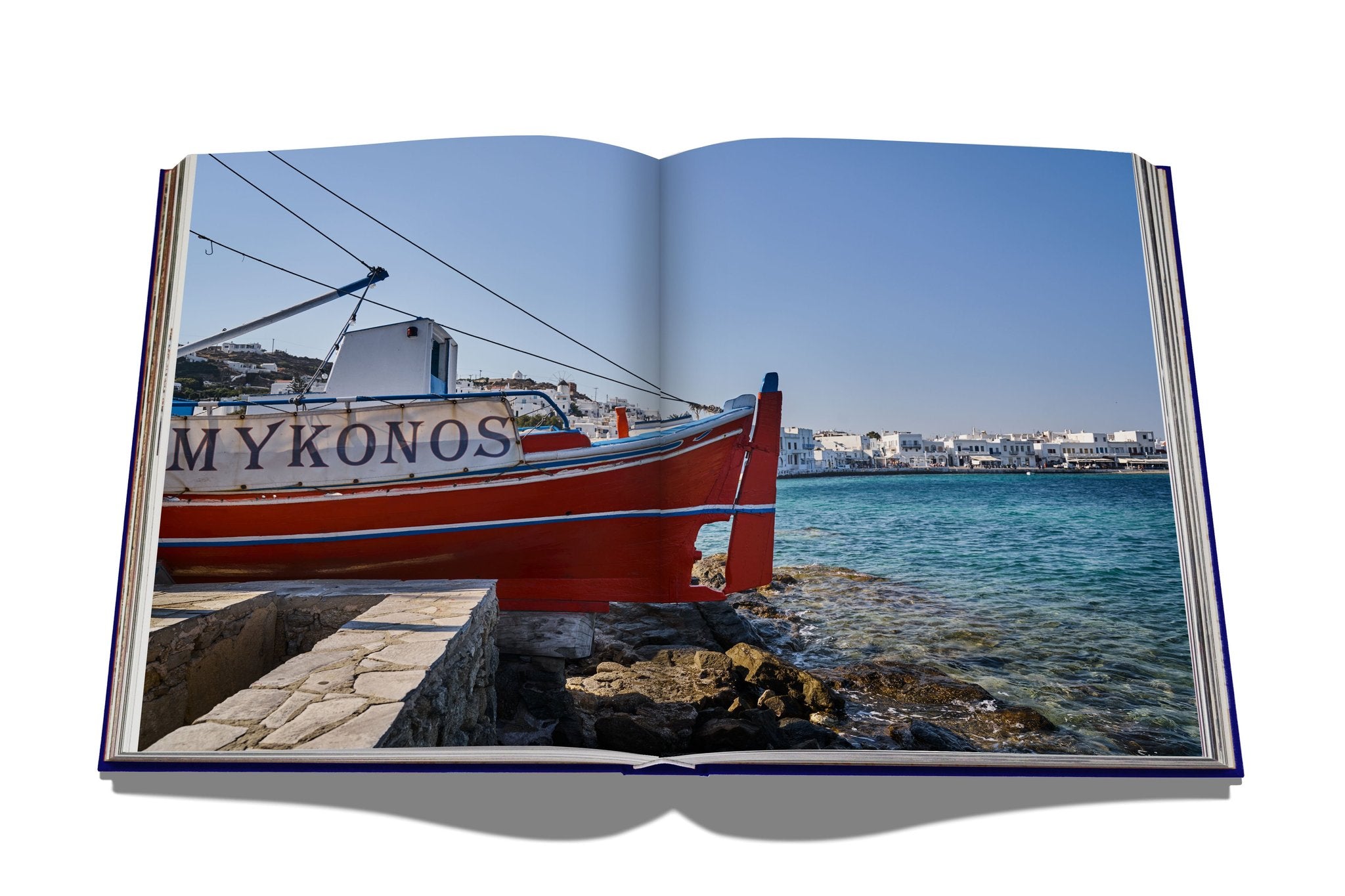 ASSOULINE Mykonos Muse Hardcover Book by Lizy Manola